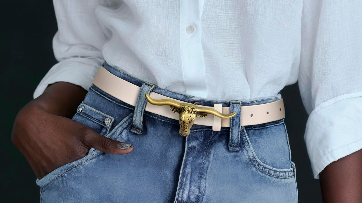 The Longhorn Belle Statement Belt