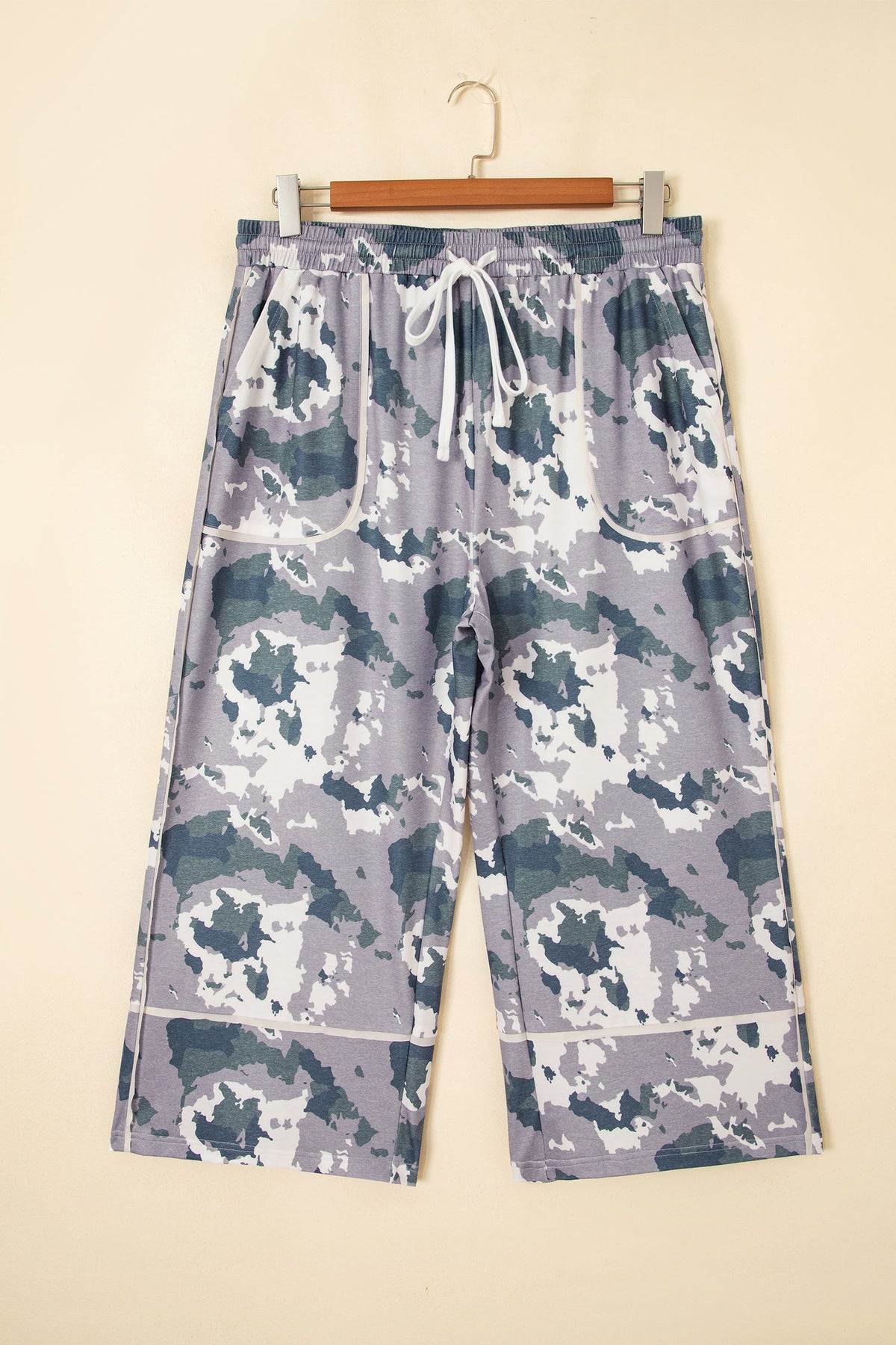 The Backroad Camo Drawstring Pants