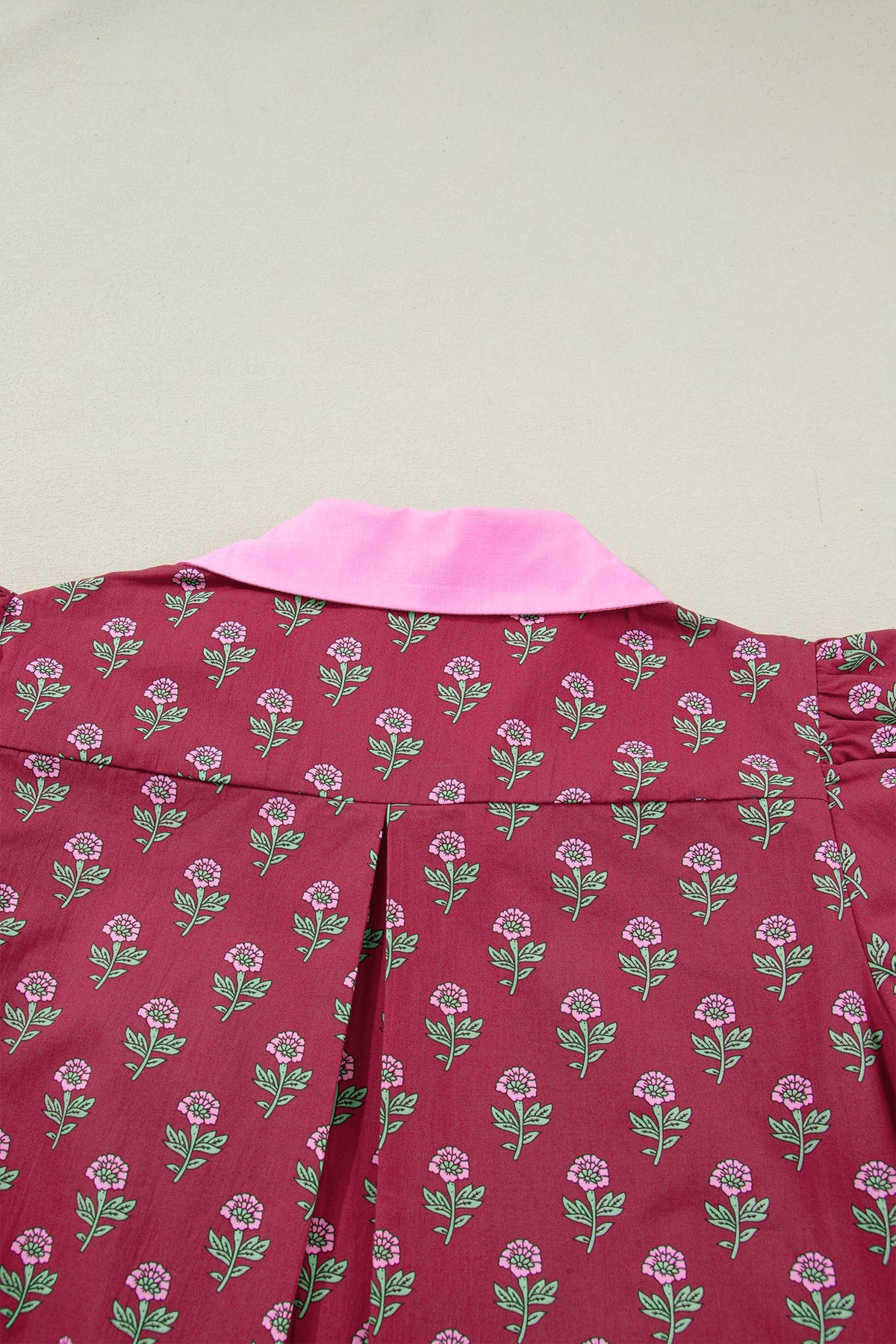 Berry Belle Floral Blouse