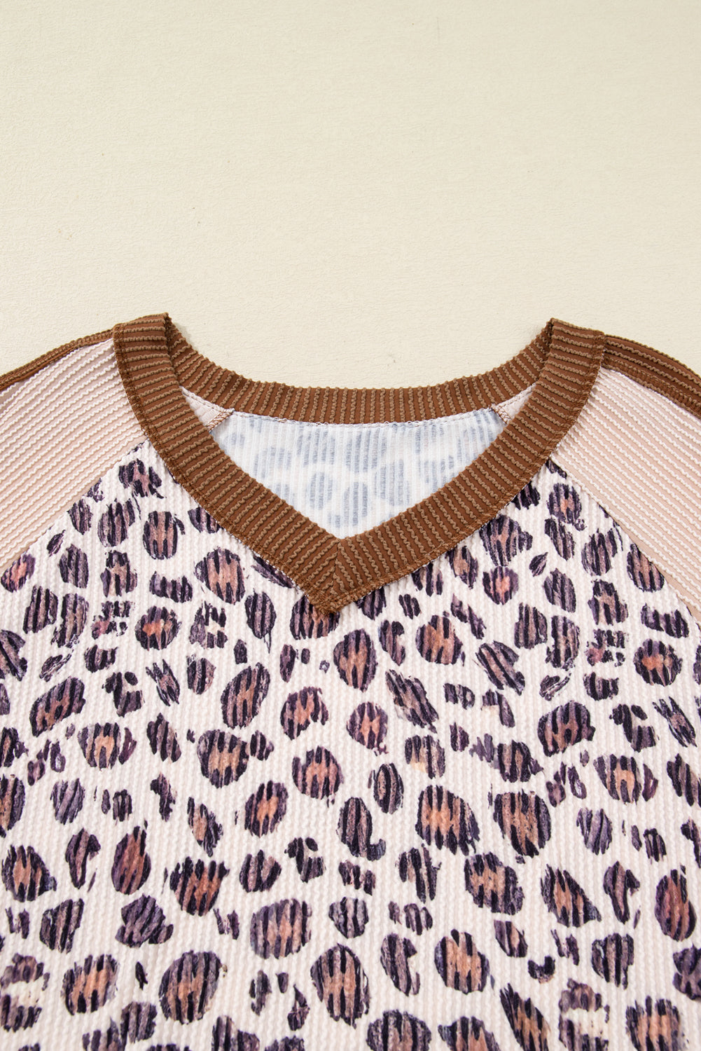 Wild & Free Leopard Colorblock Pullover