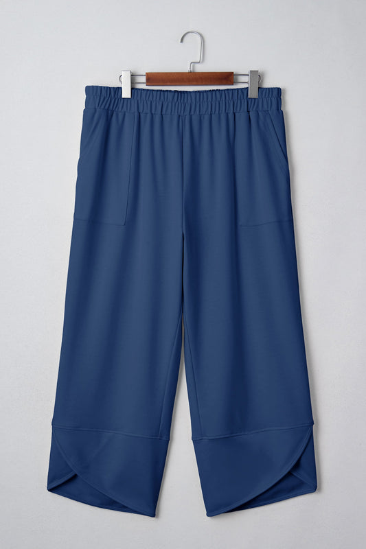 Everyday Ease Cropped Wide Leg Pants
