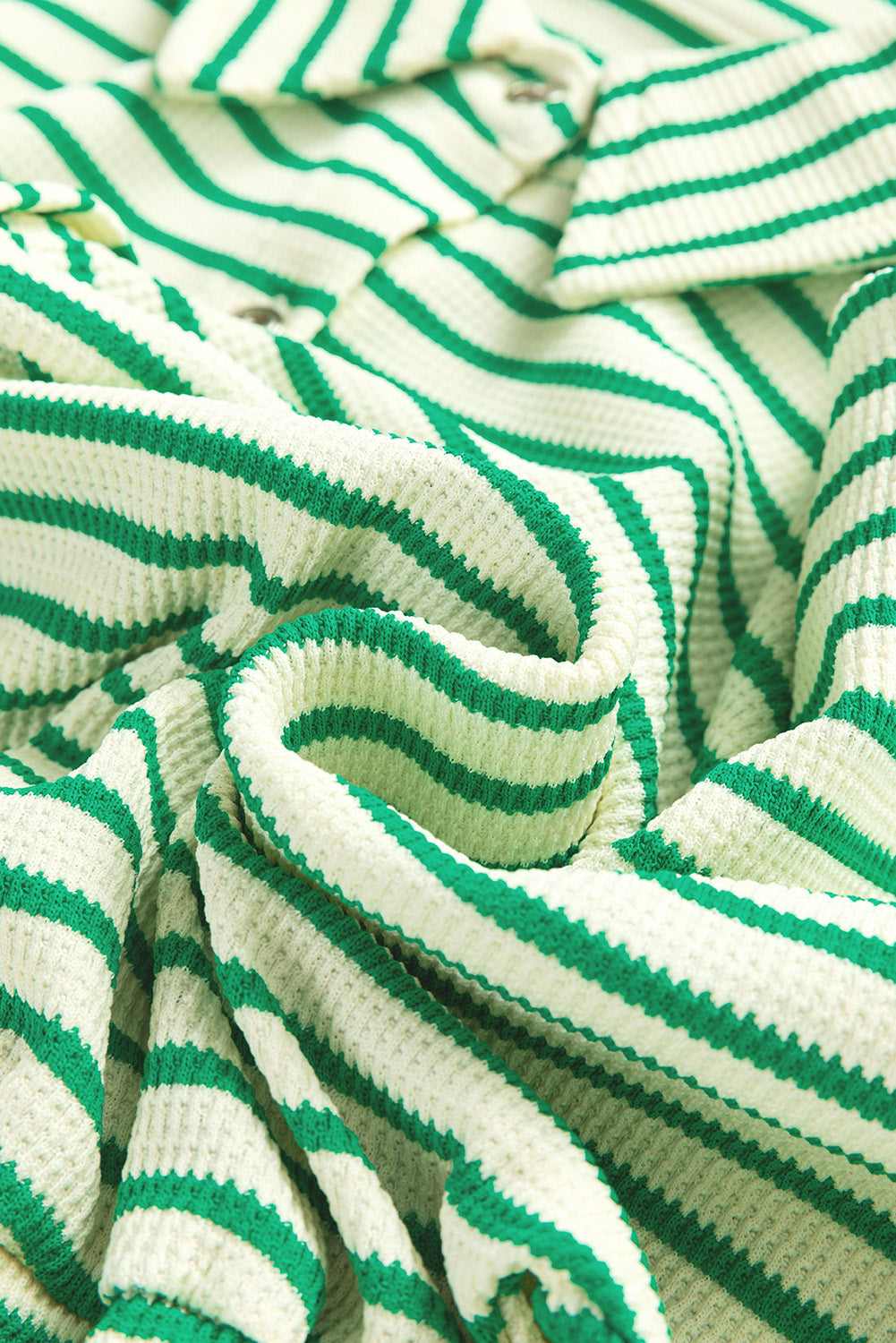 Sage Stripe Tie-Waist Romper