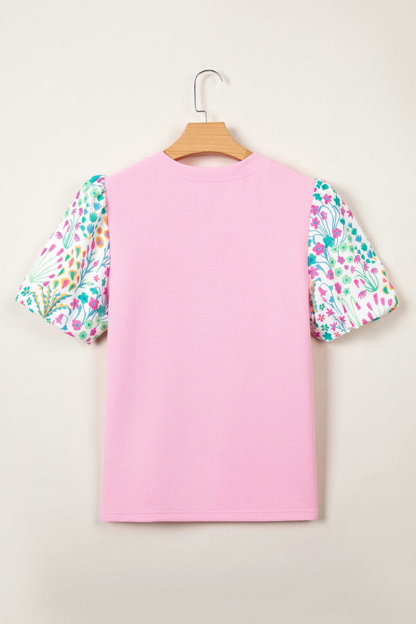 Wildflower Bubble Sleeve Top