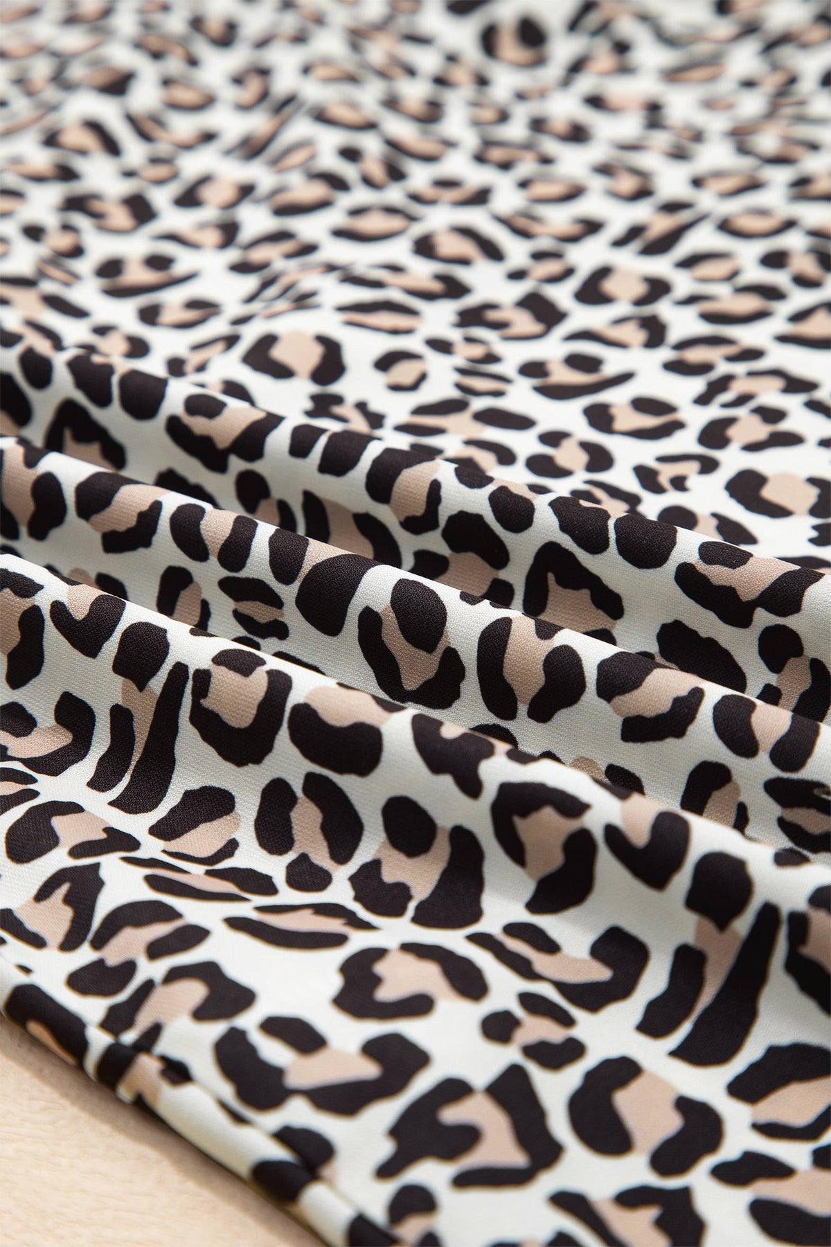 Wild & Free Leopard Ruffle Blouse