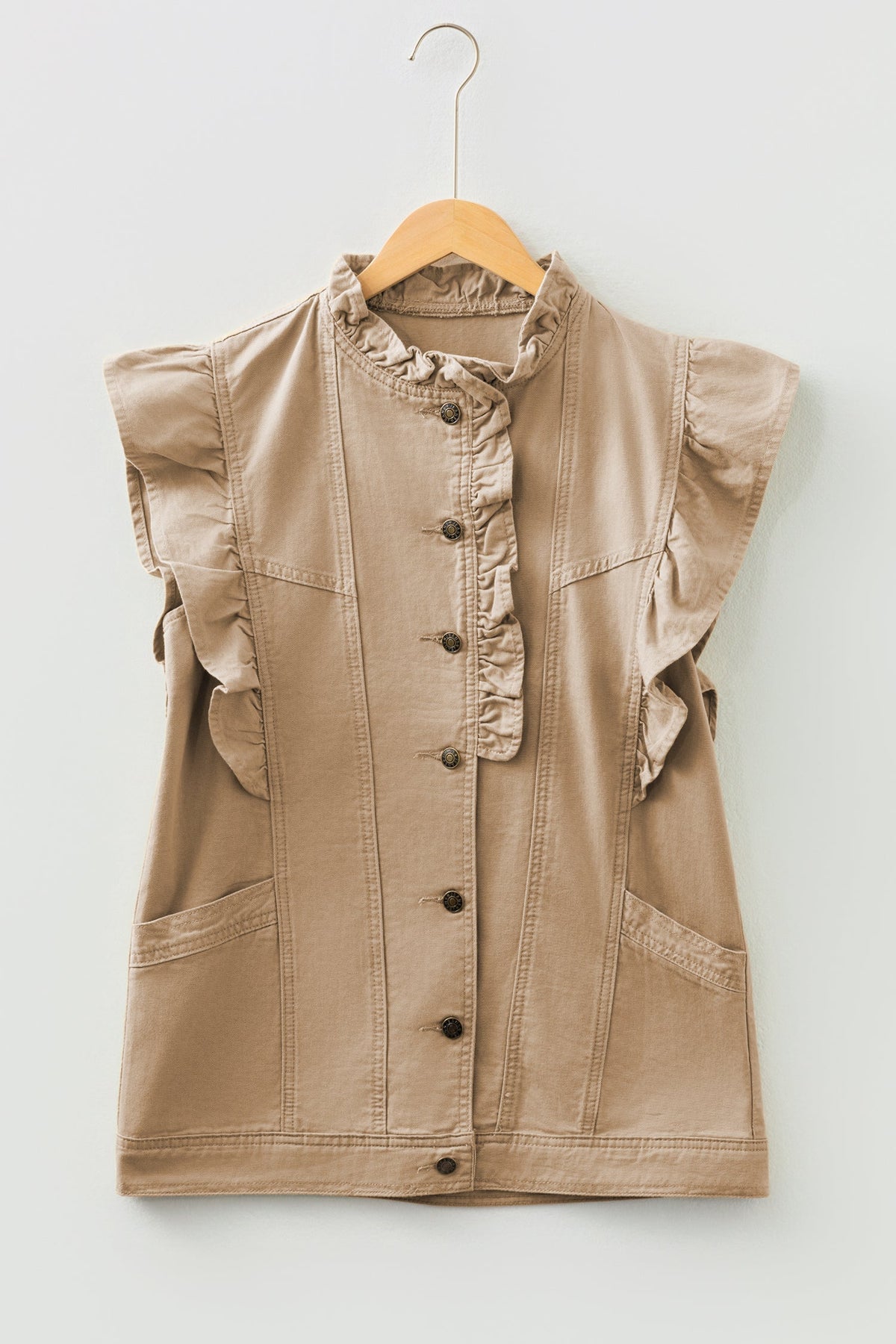 Sagebrush Ruffle Utility Vest