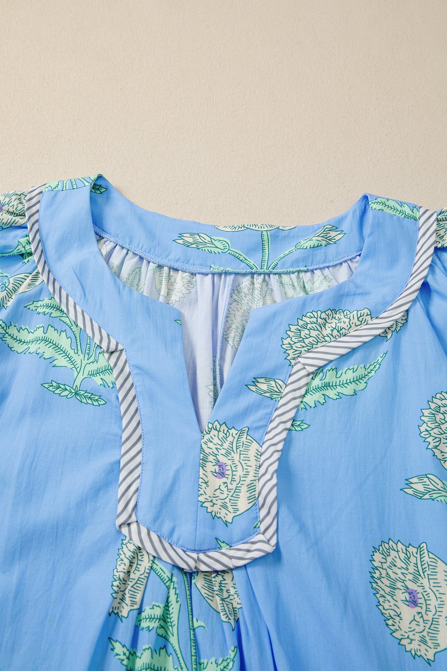 Bluebell Stripe Floral Dress
