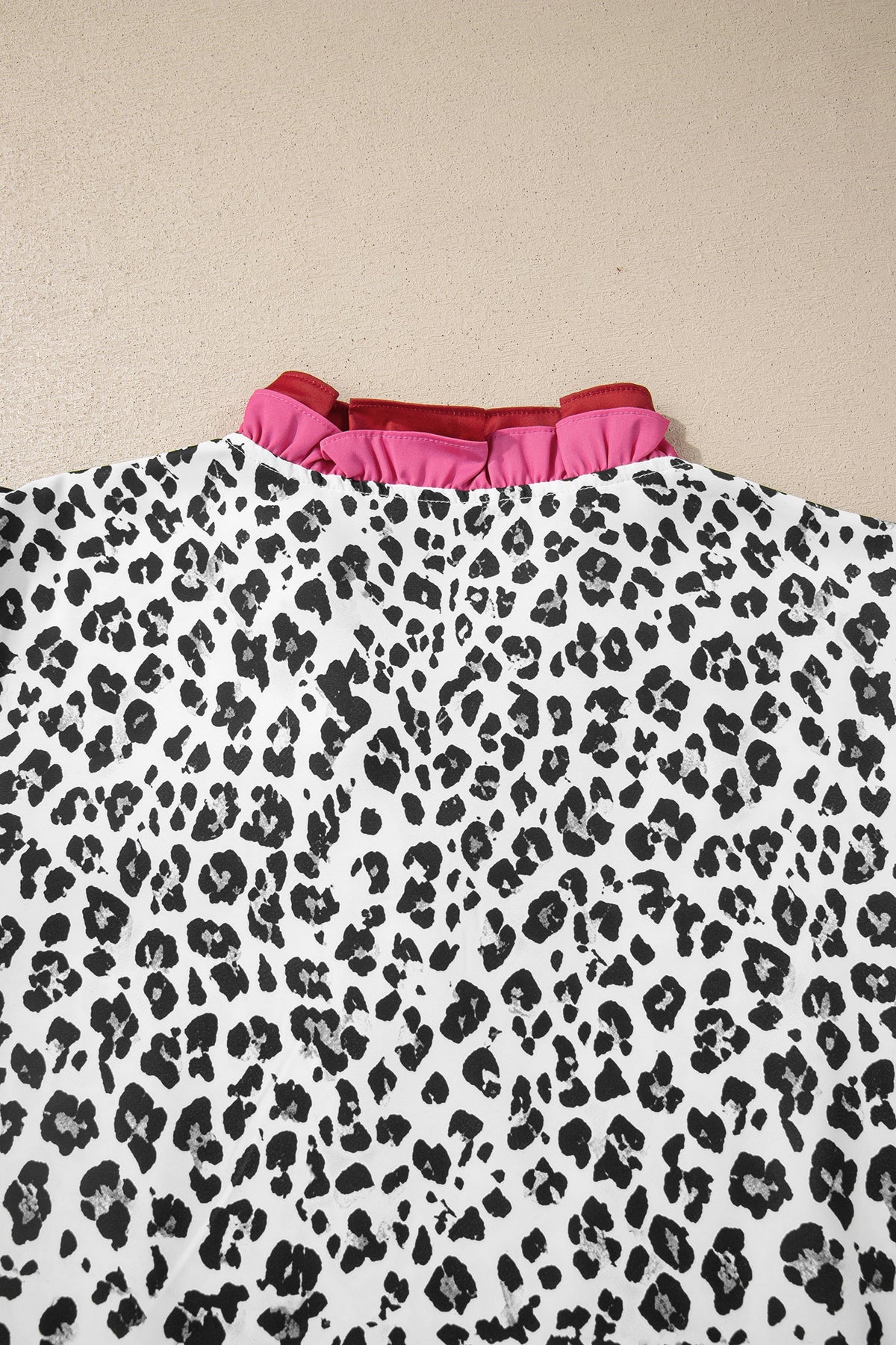 Wild Heart Ruffle Leopard Blouse
