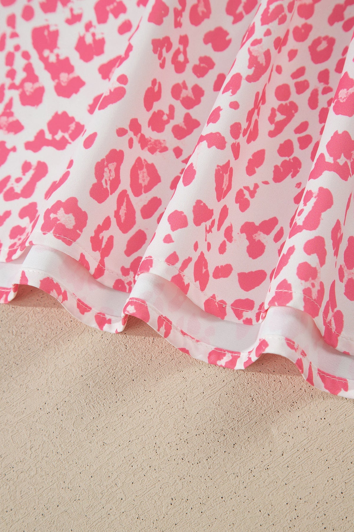 Wild Heart Ruffle Leopard Blouse