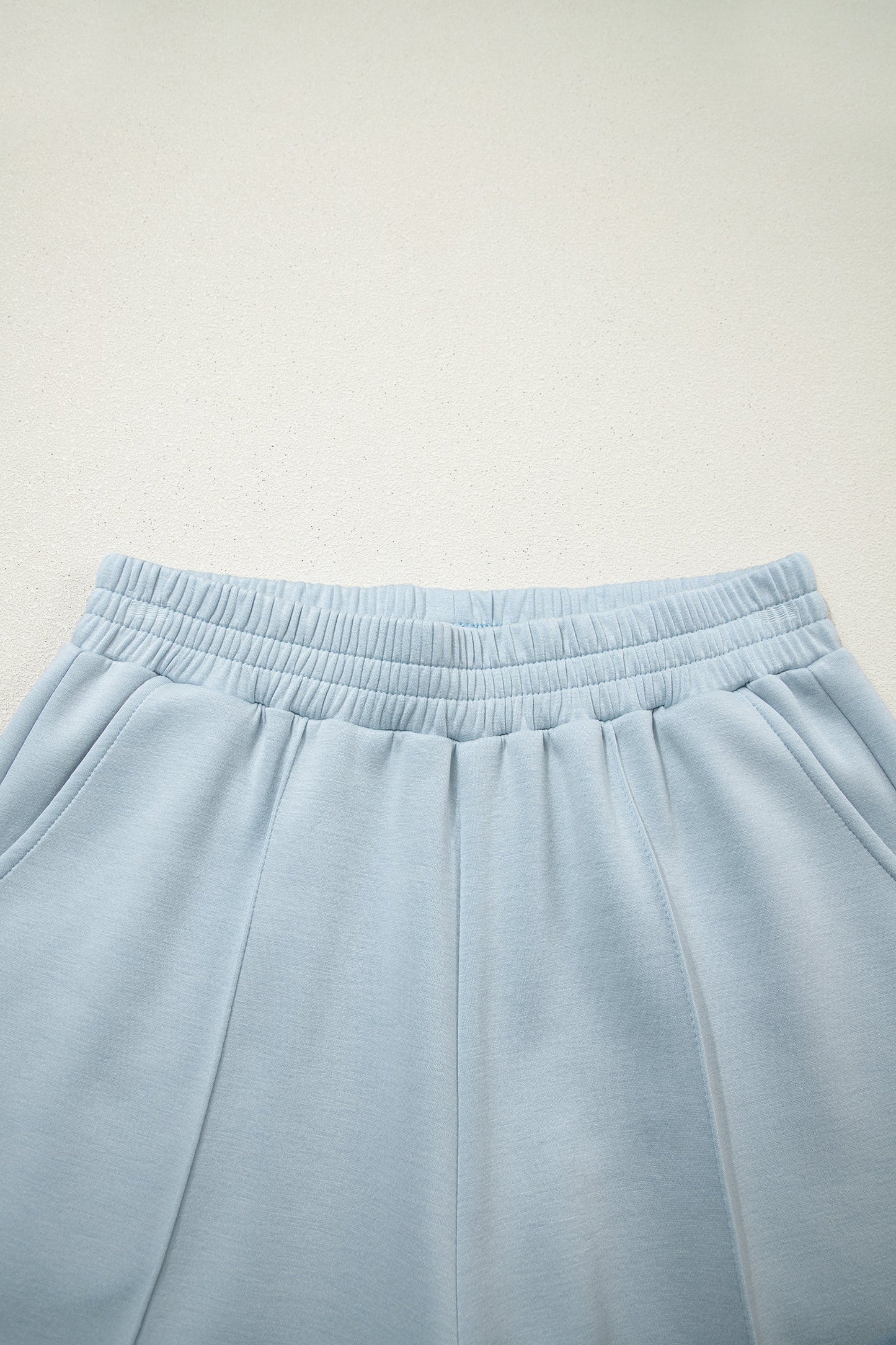 Easy Does It Half-Zip Wide Leg Set