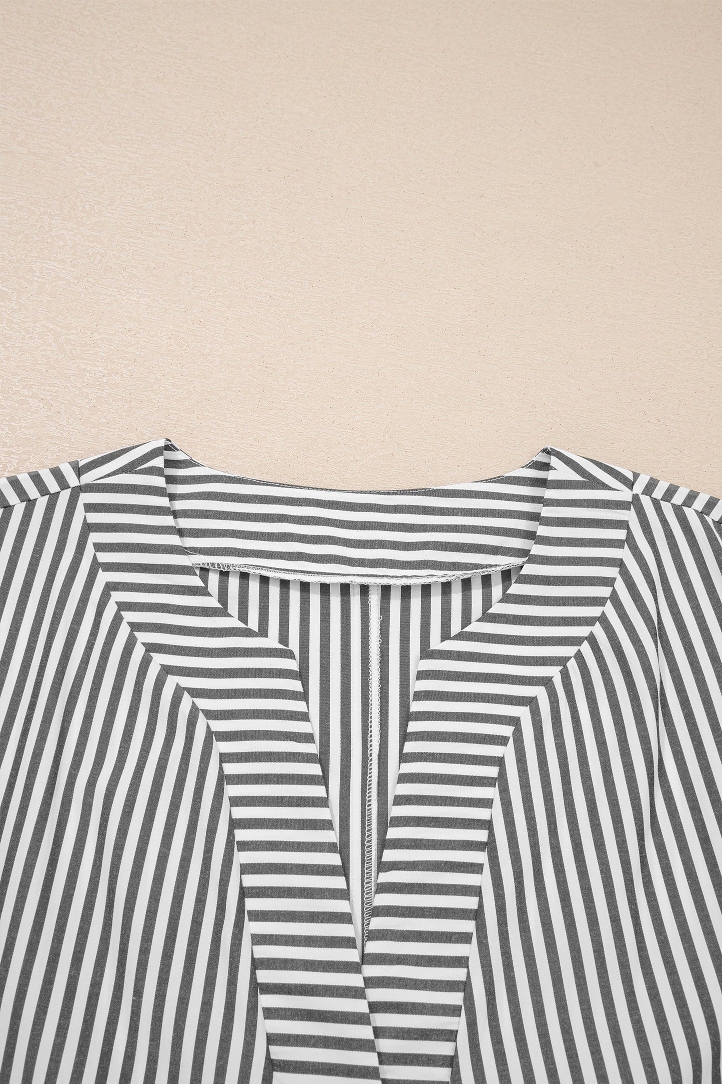 Easy Days Pinstripe Dolman Blouse