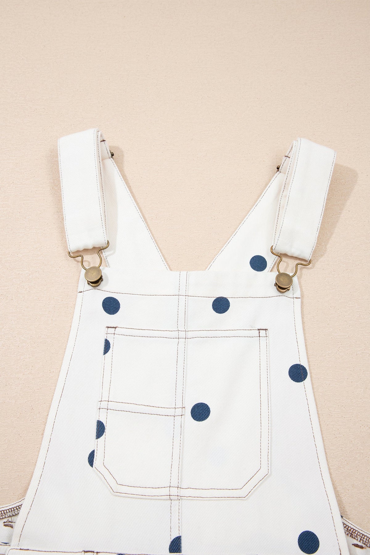 Prairie Dot Denim Overalls