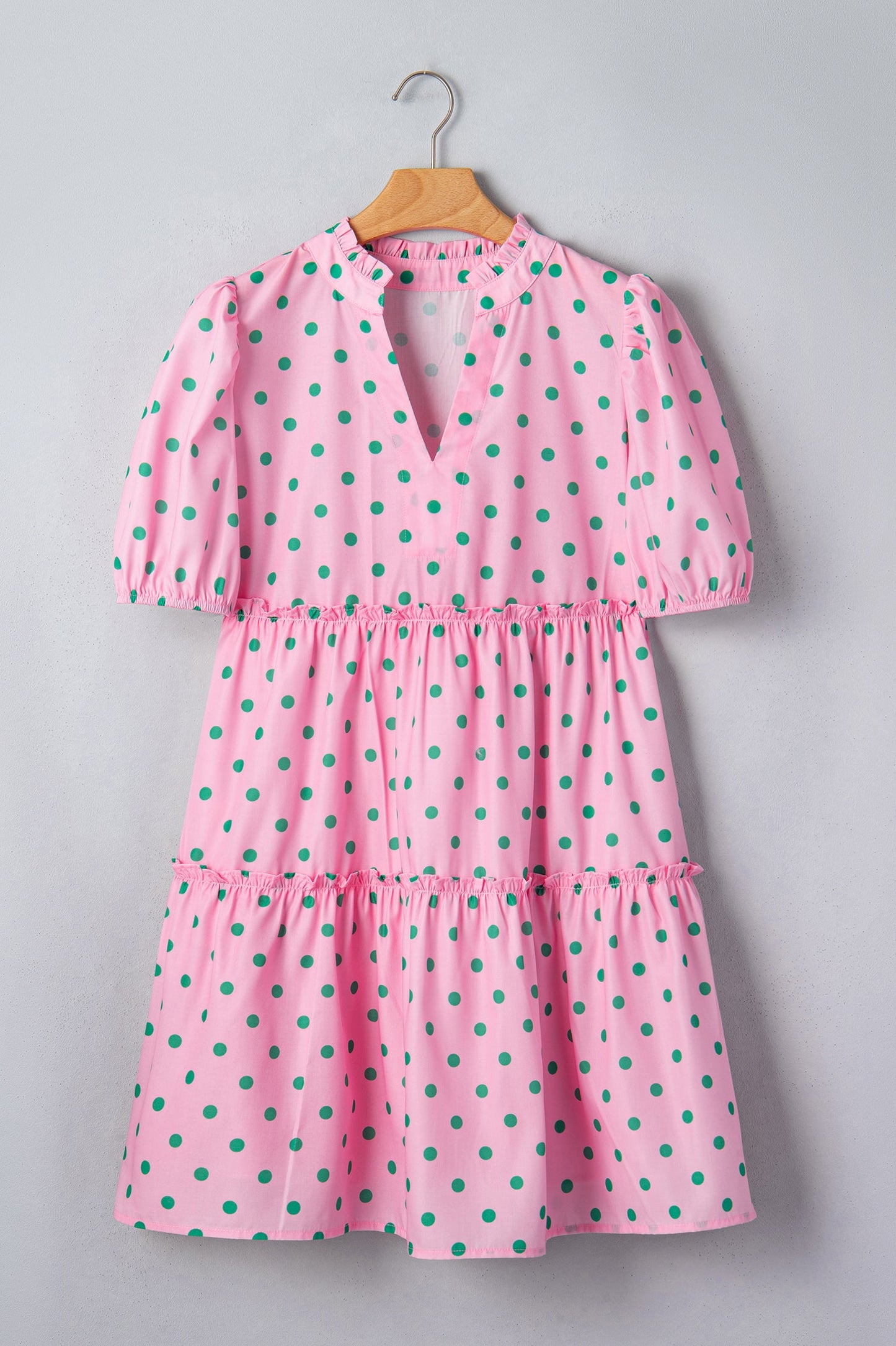 Pink Lemonade Polka Dot Mini Dress