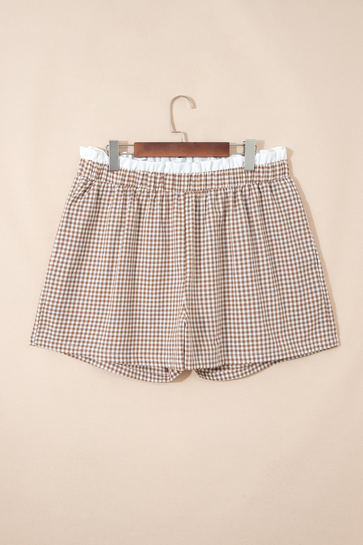 Sweet Gingham Ruffle Shorts