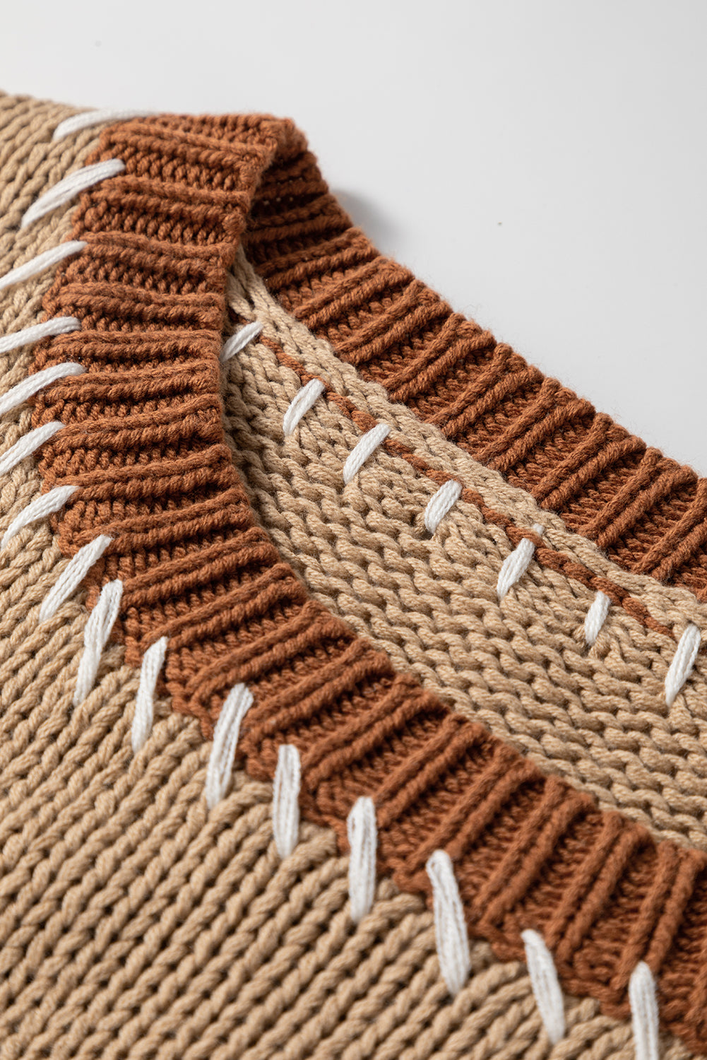 Canyon Cozy Colorblock Sweater