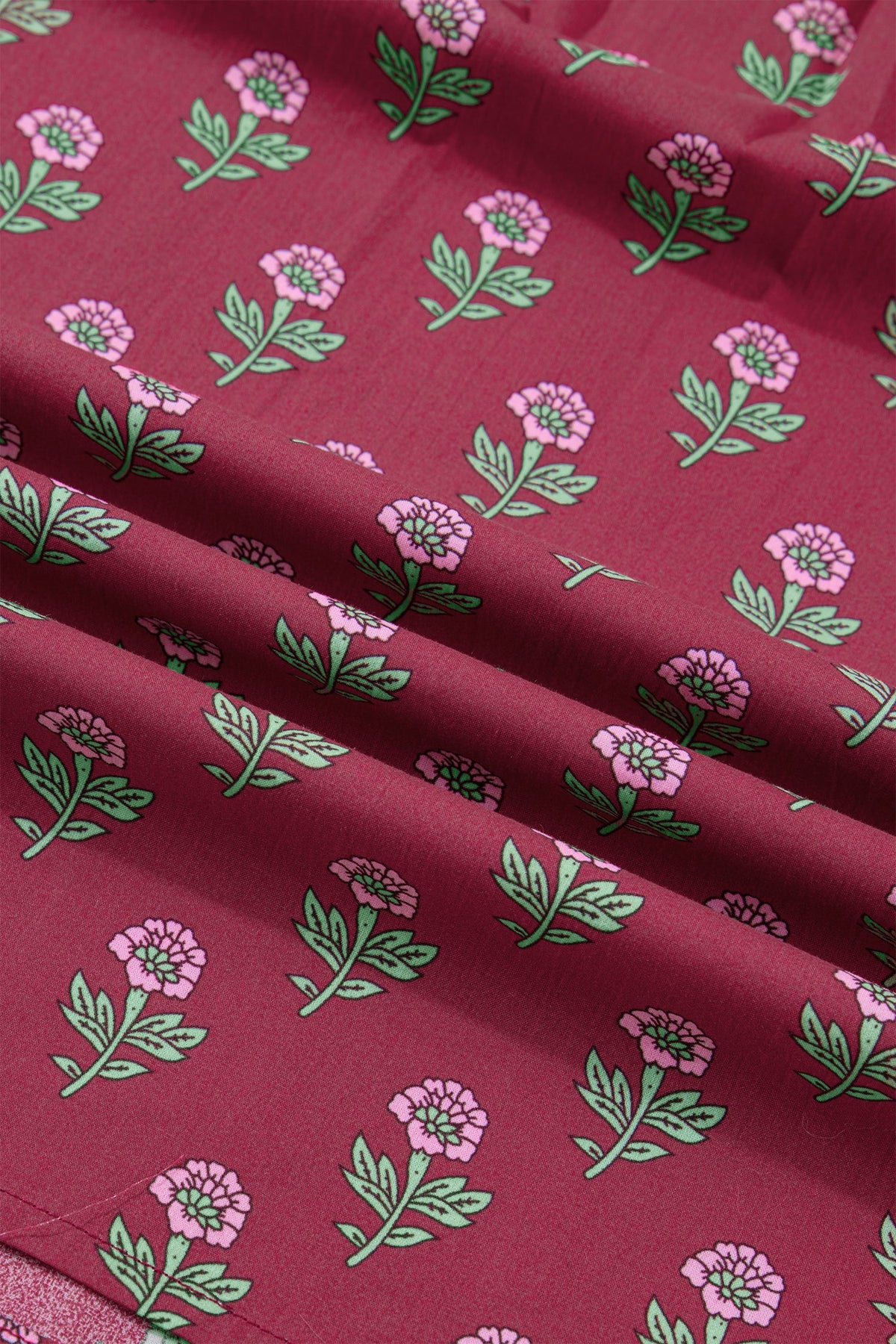 Berry Belle Floral Blouse