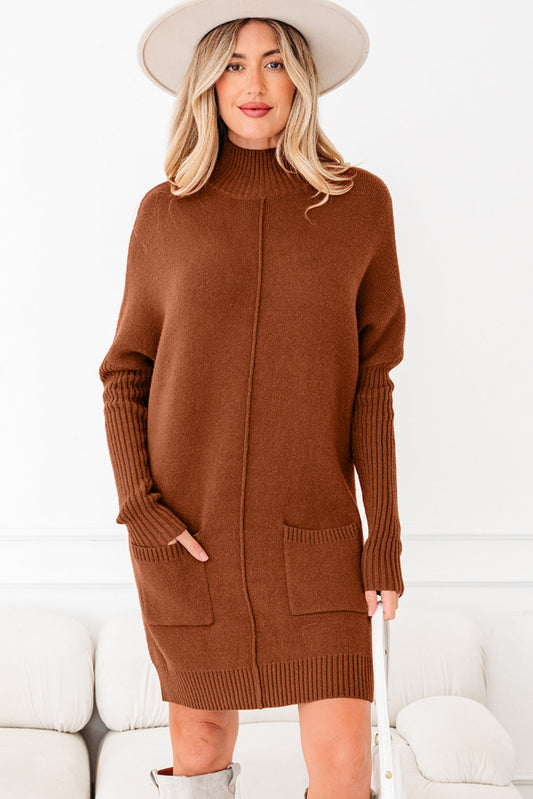 Saddlewood Ribbed Sweater Dress