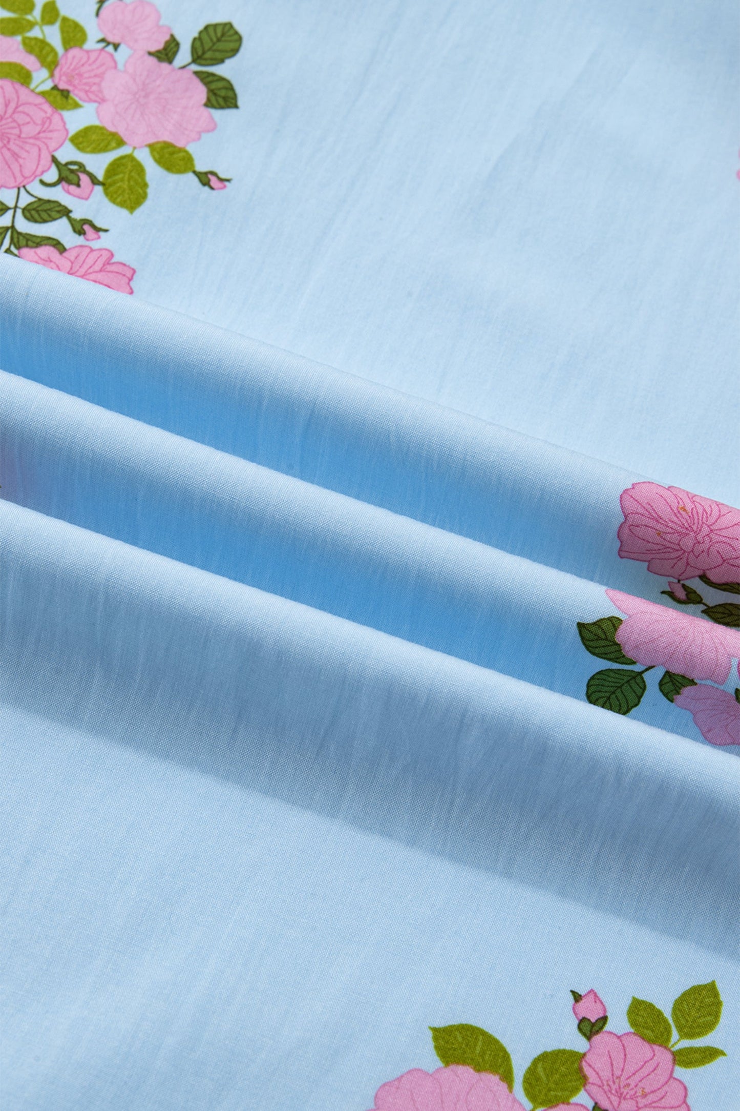 Blue Prairie Floral Maxi Dress