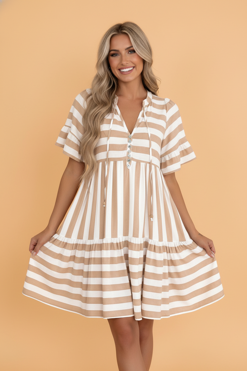 The Sweet Magnolia Stripe Dress