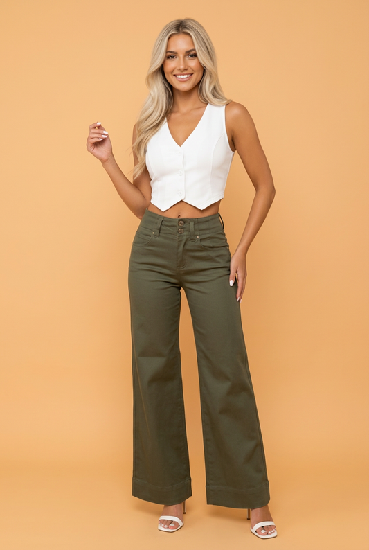Mesa High Rise Wide Leg Jeans