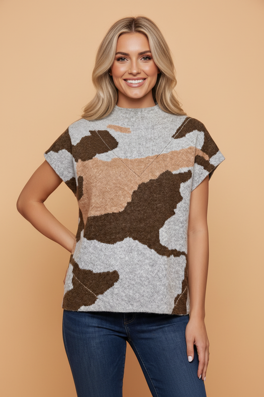 The High Country Camo Sweater