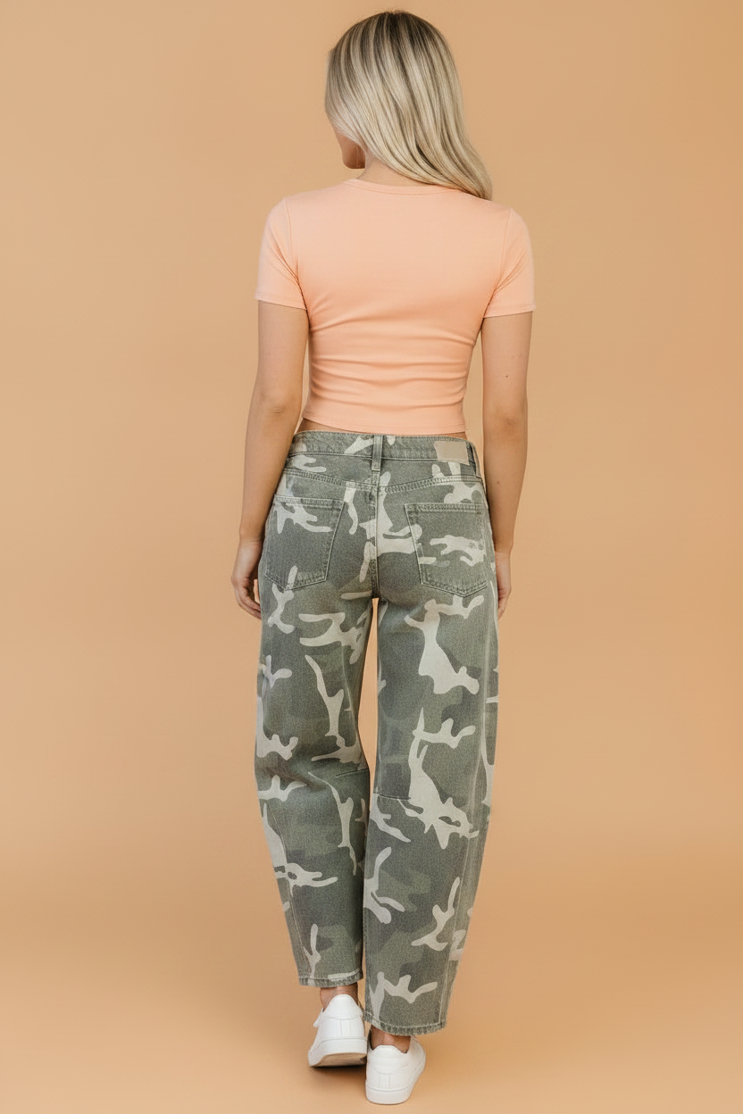 High Country Camo Straight Leg Jeans