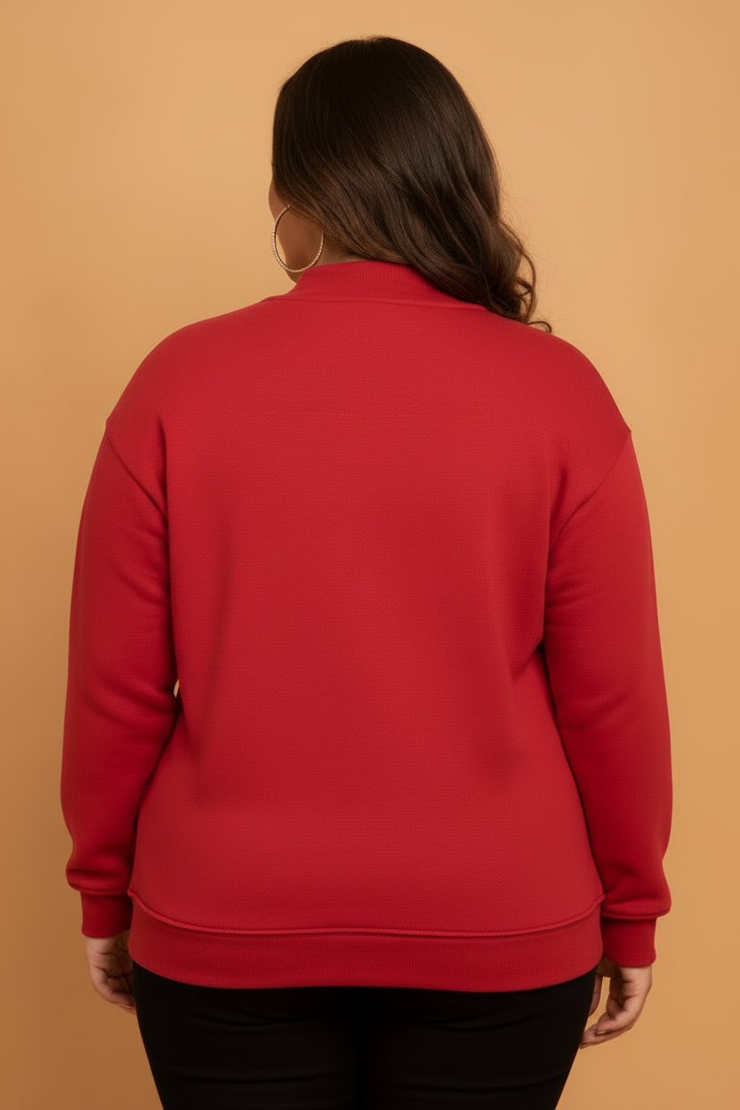 Two Ways to Cozy Reversible Sweatshirt