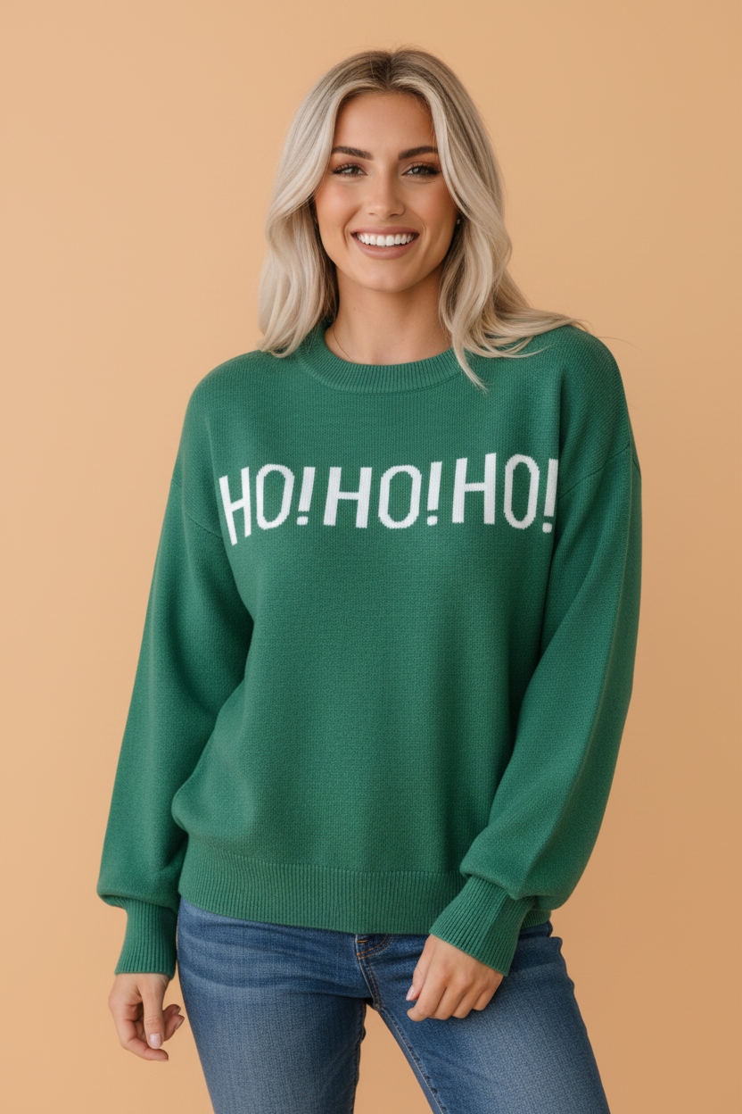 The Ho Ho Ho Merry Christmas Sweater