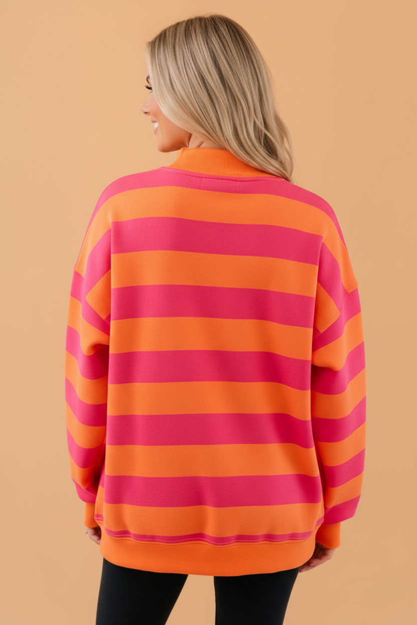 The Wild at Heart Striped Sweatshirt