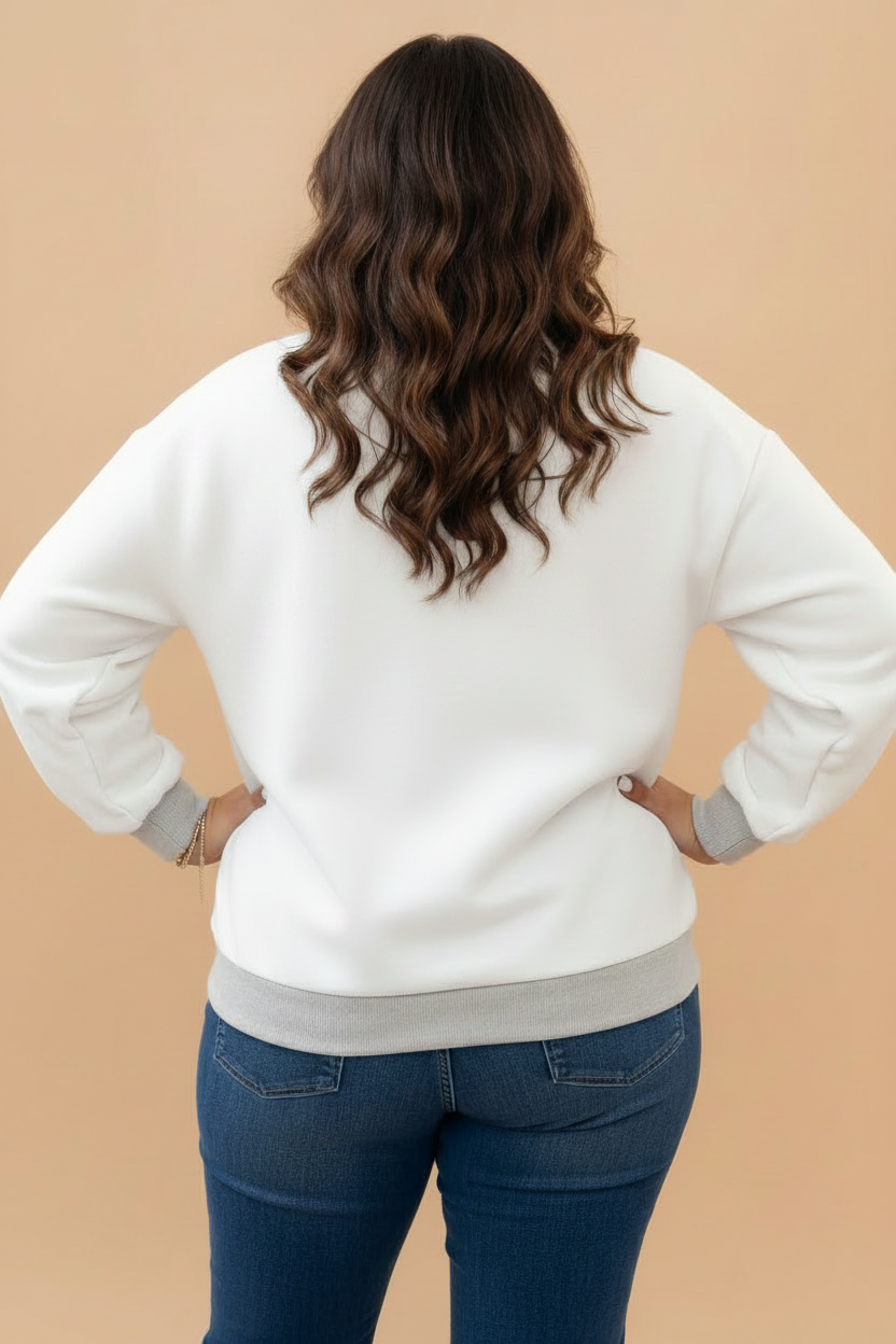 The Friday Night Lights Curves Reversible Sweatshirt