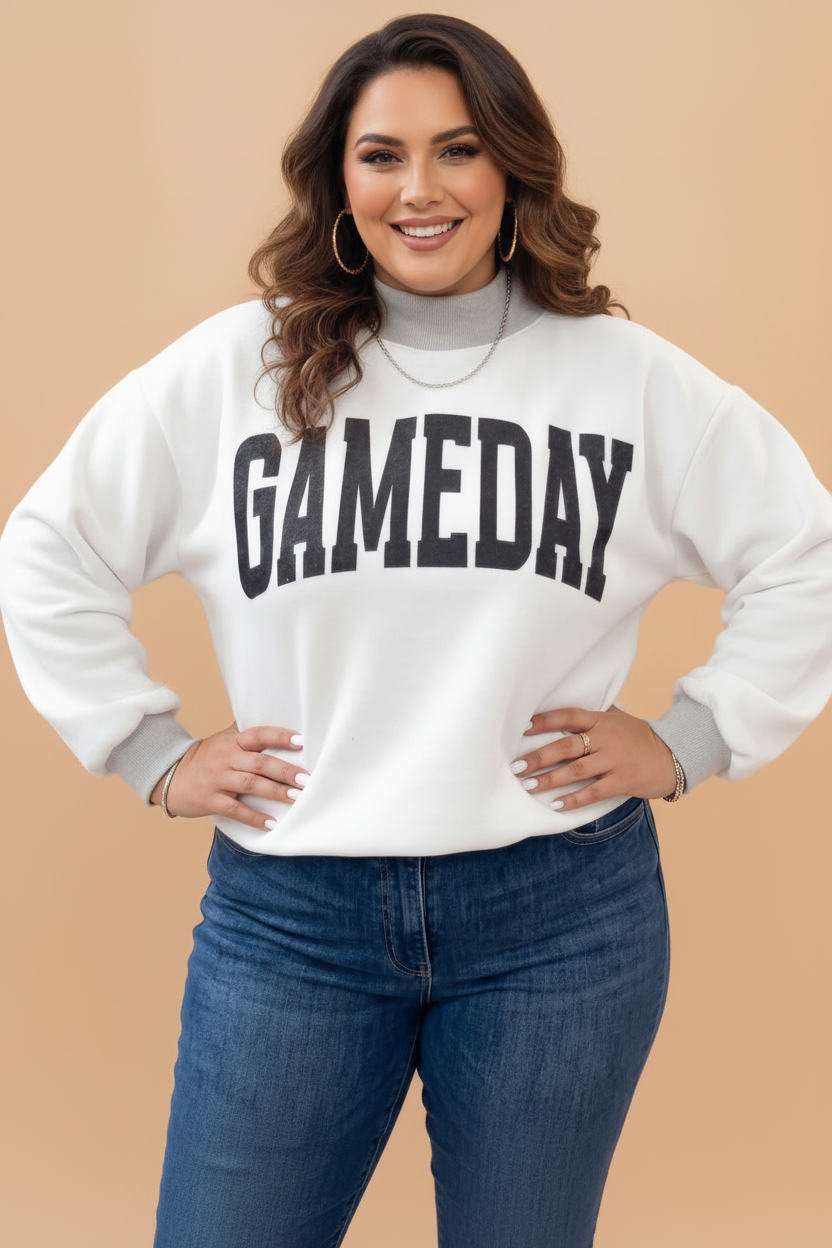 The Friday Night Lights Curves Reversible Sweatshirt