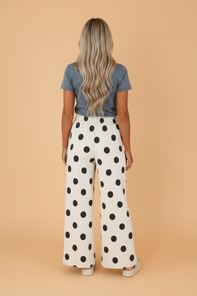 The Dotty Darling Wide Leg Pants