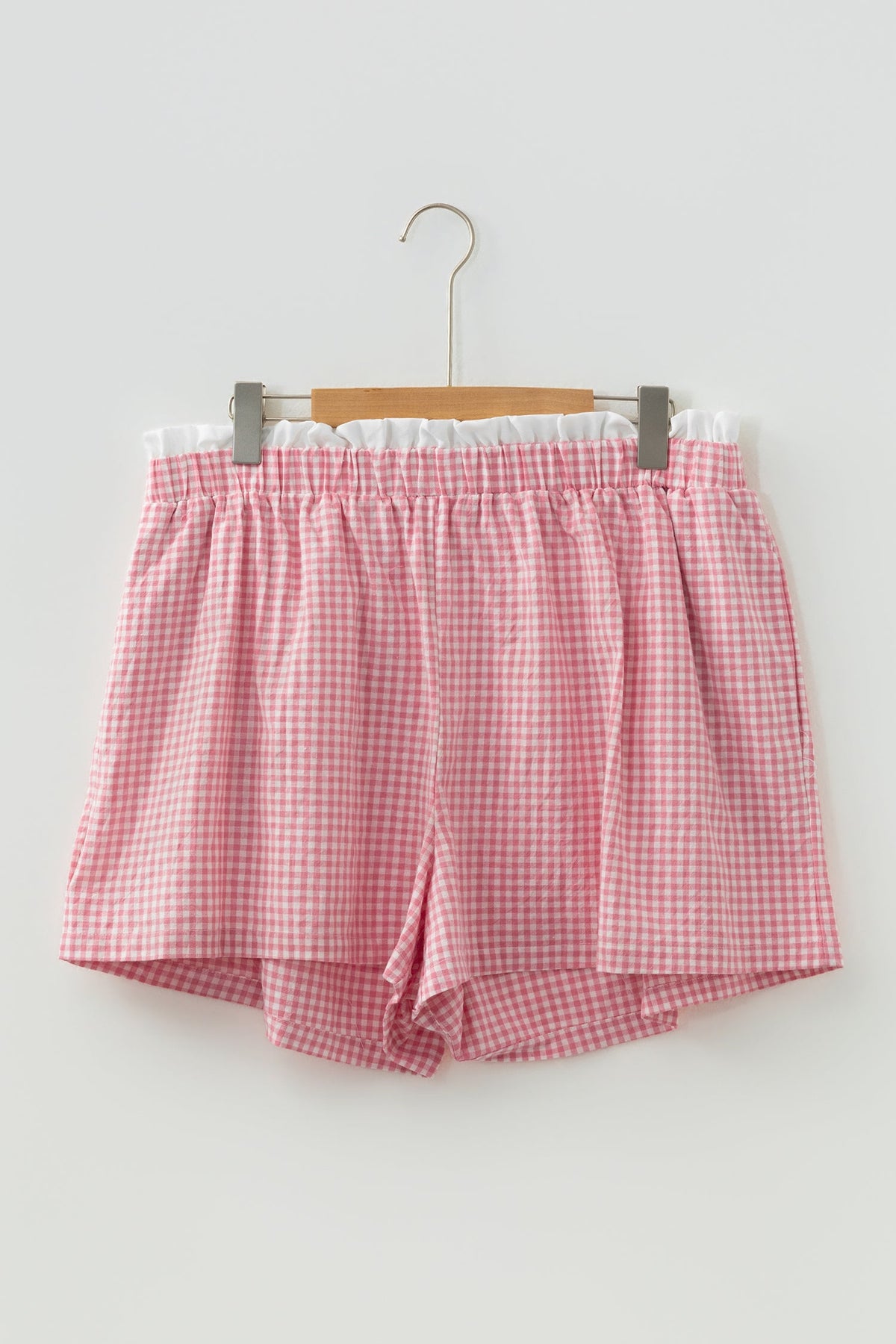 Sweet Gingham Ruffle Shorts