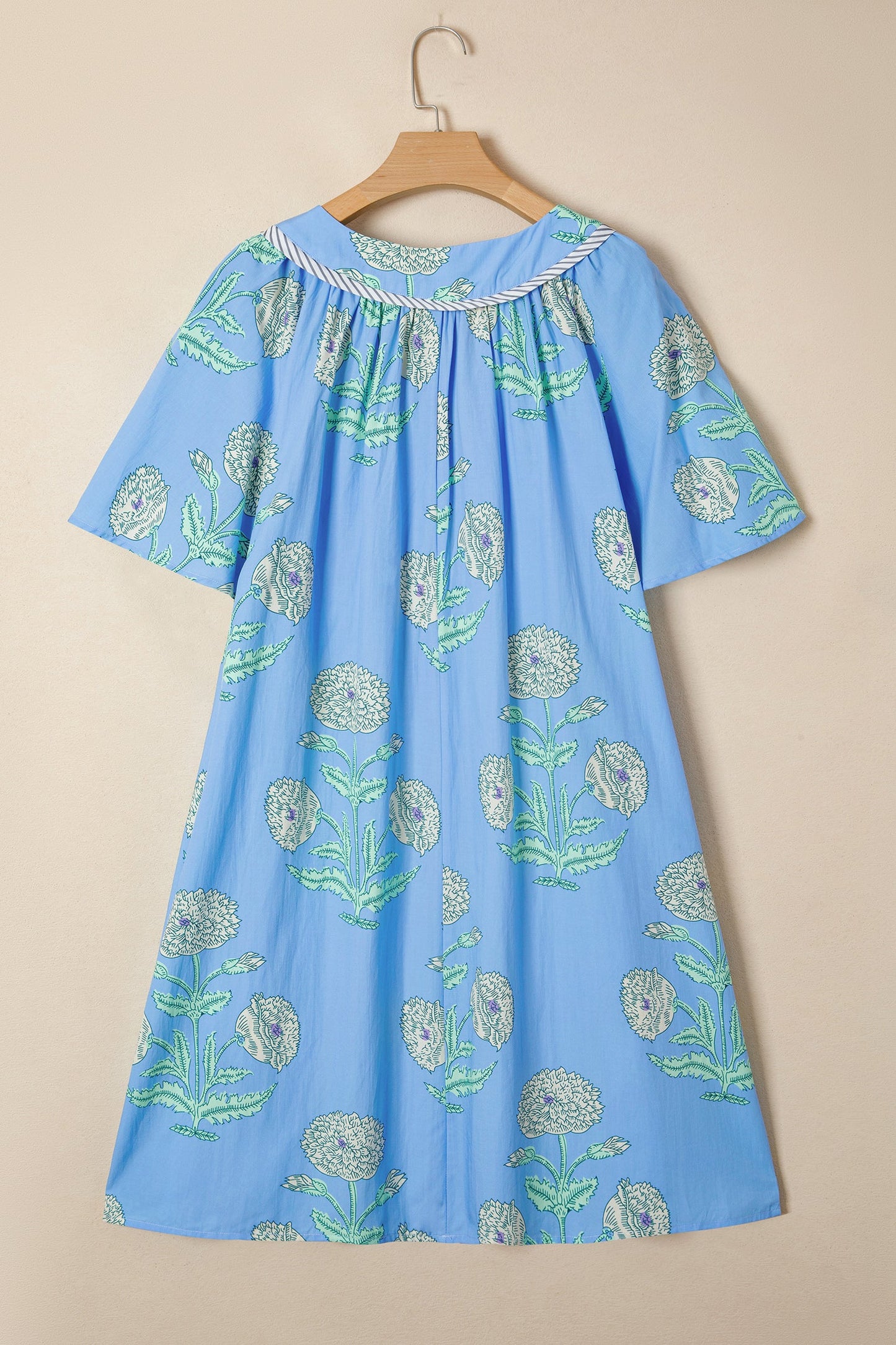 Bluebell Stripe Floral Dress