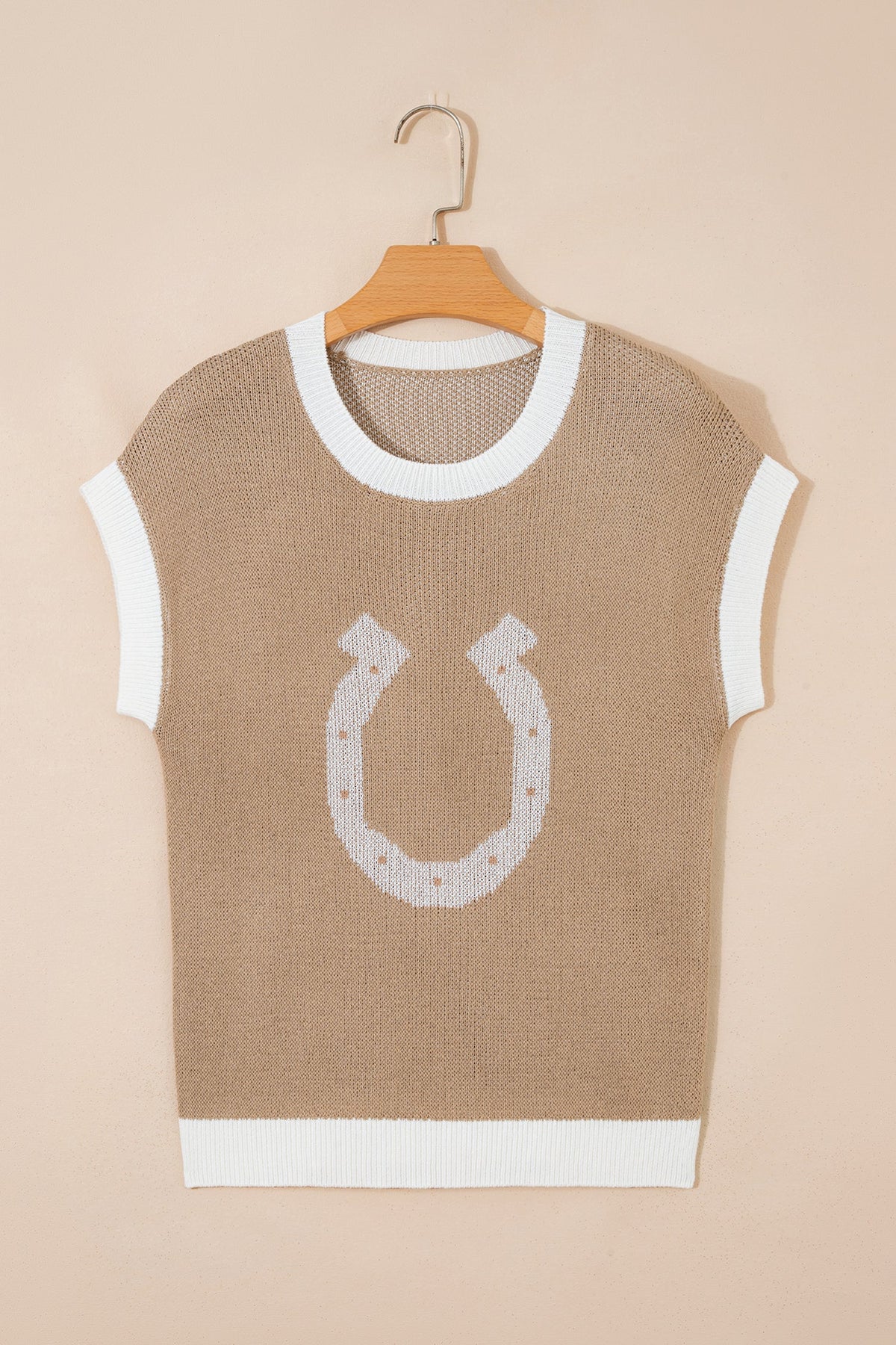 Lucky Horseshoe Knit Top