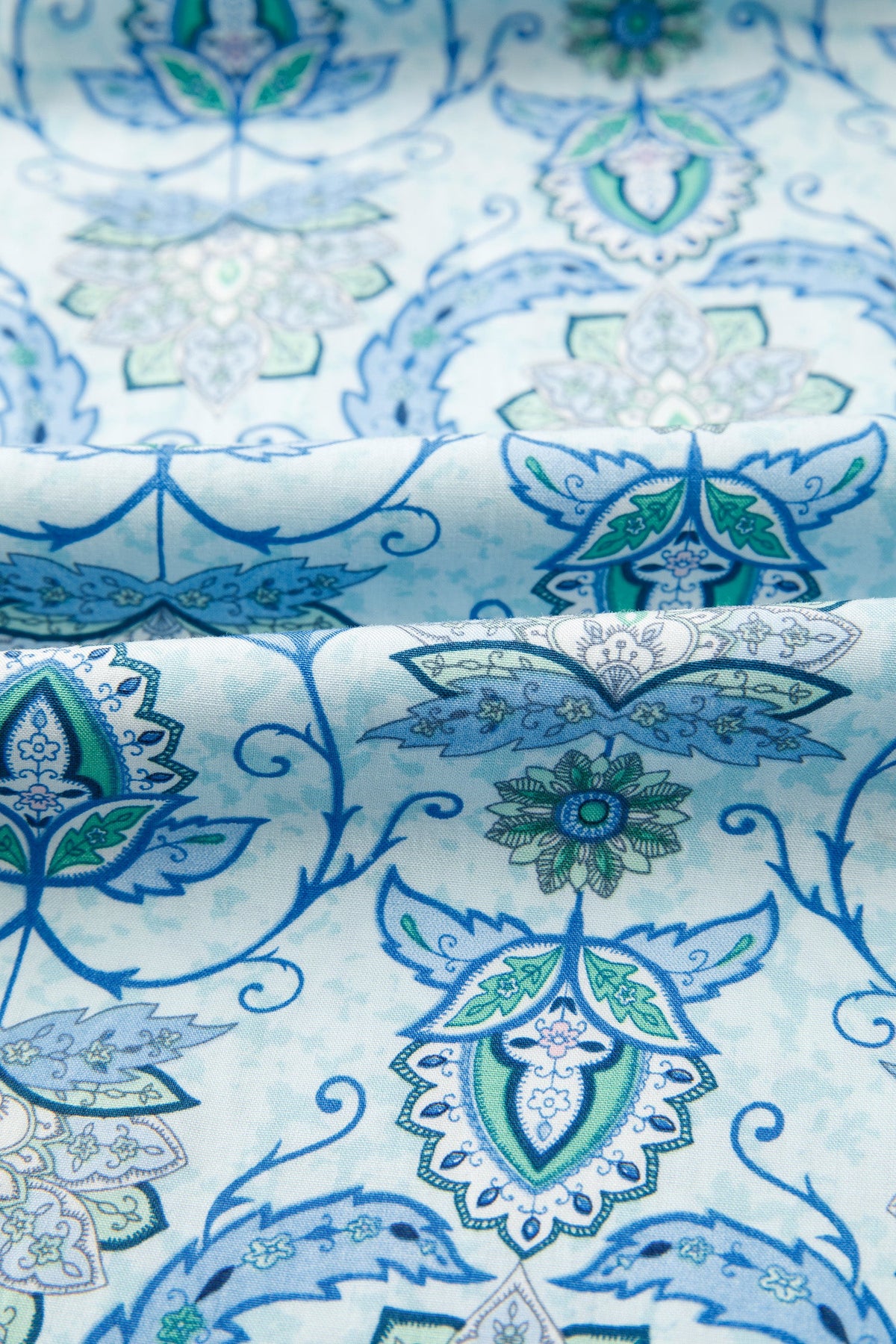 Blue Belle Paisley Mini Dress