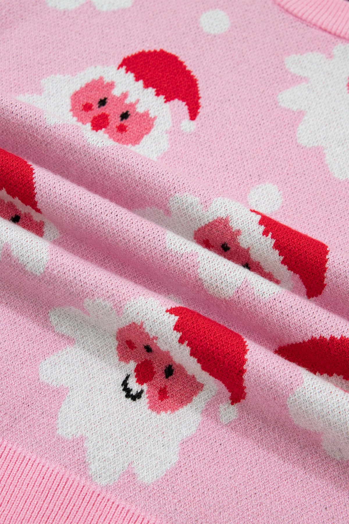 The Pink Santa Baby Sweater