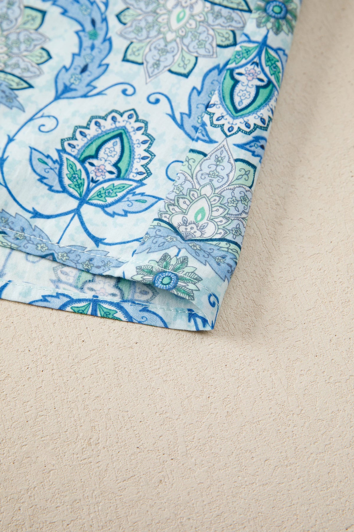 Blue Belle Paisley Mini Dress