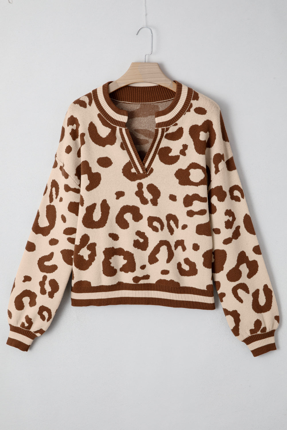Wild at Heart Leopard Knit Sweater