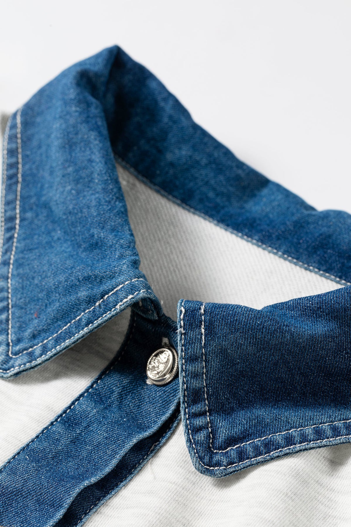 Bluebell Denim Trim Romper