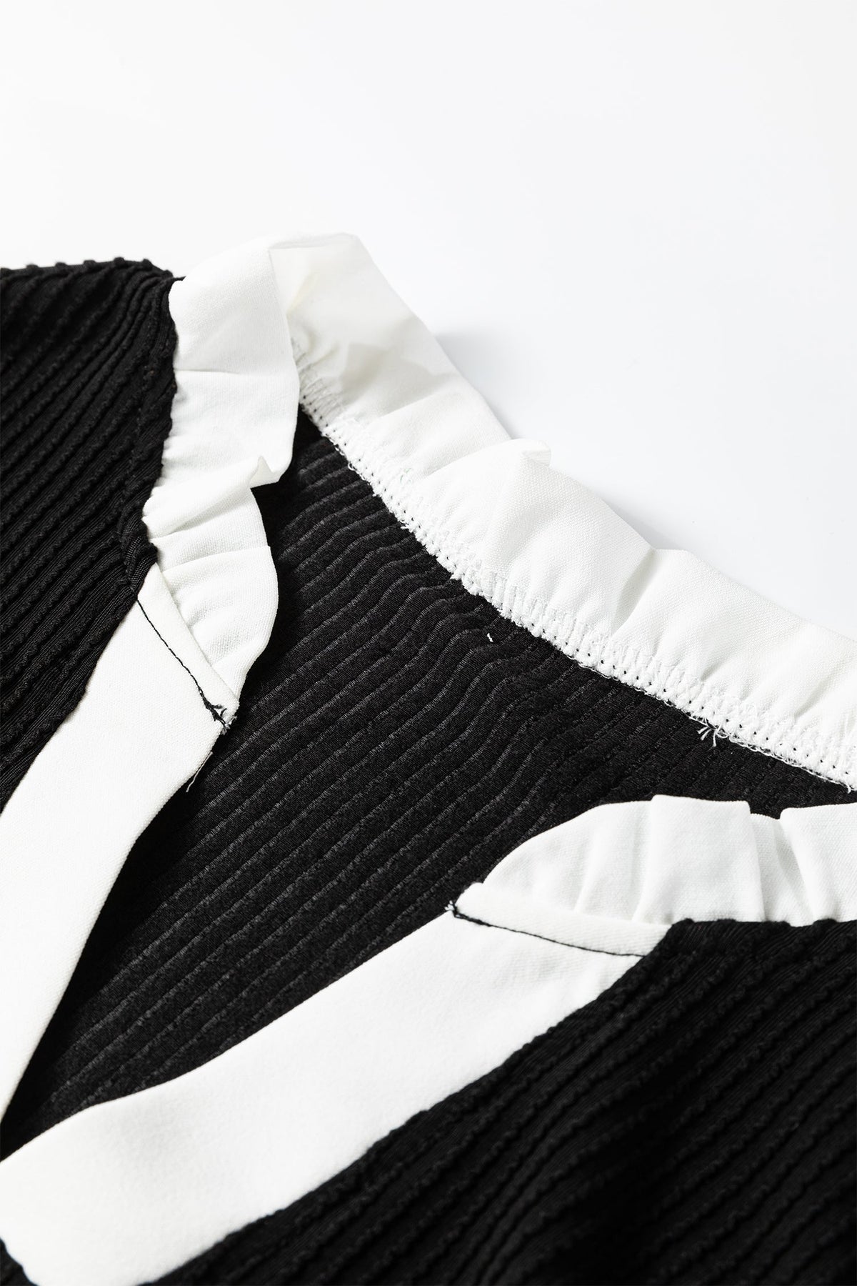 Ranch Day Contrast Ribbed Top