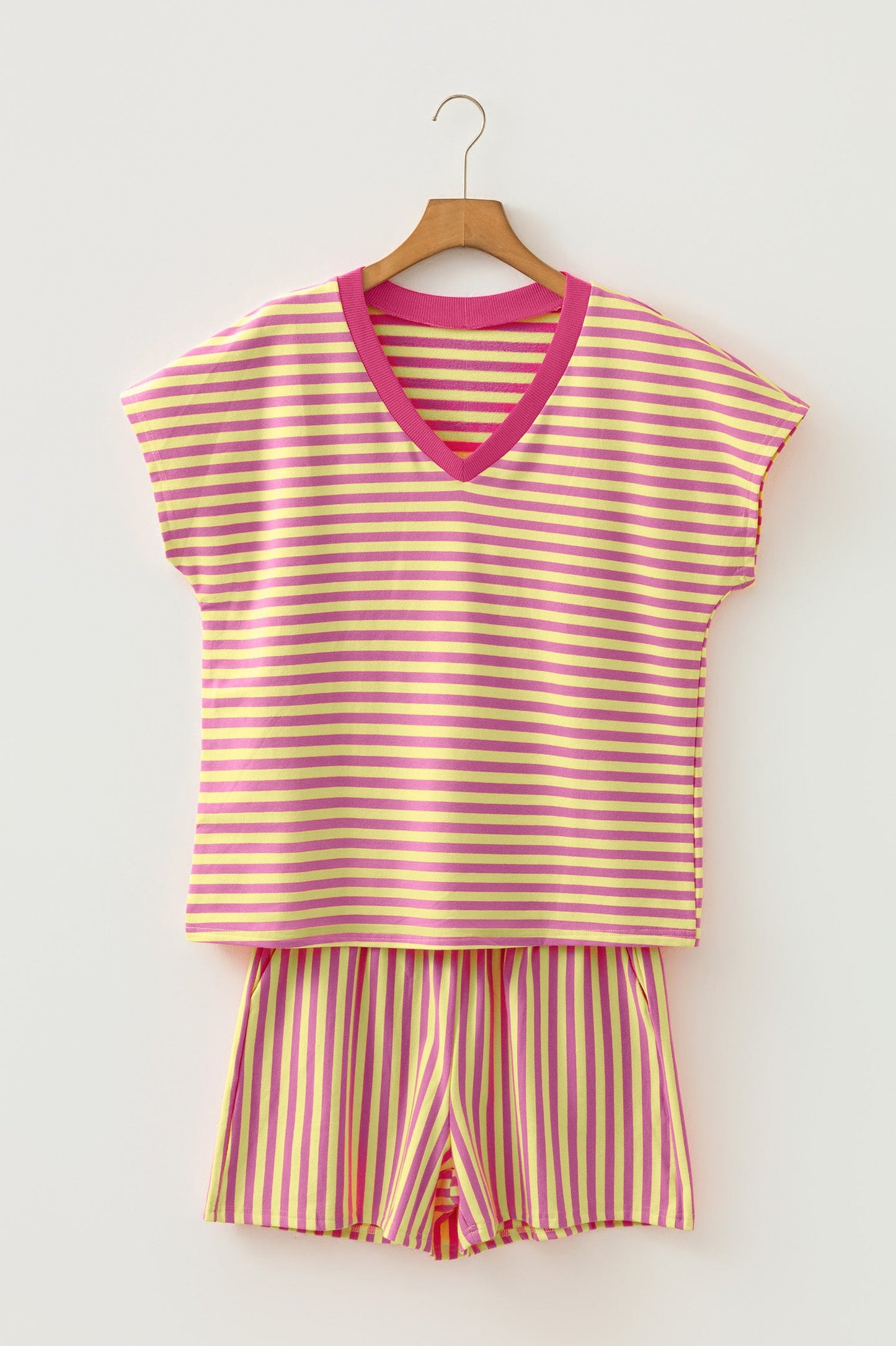 Sunny Days Striped Short Set