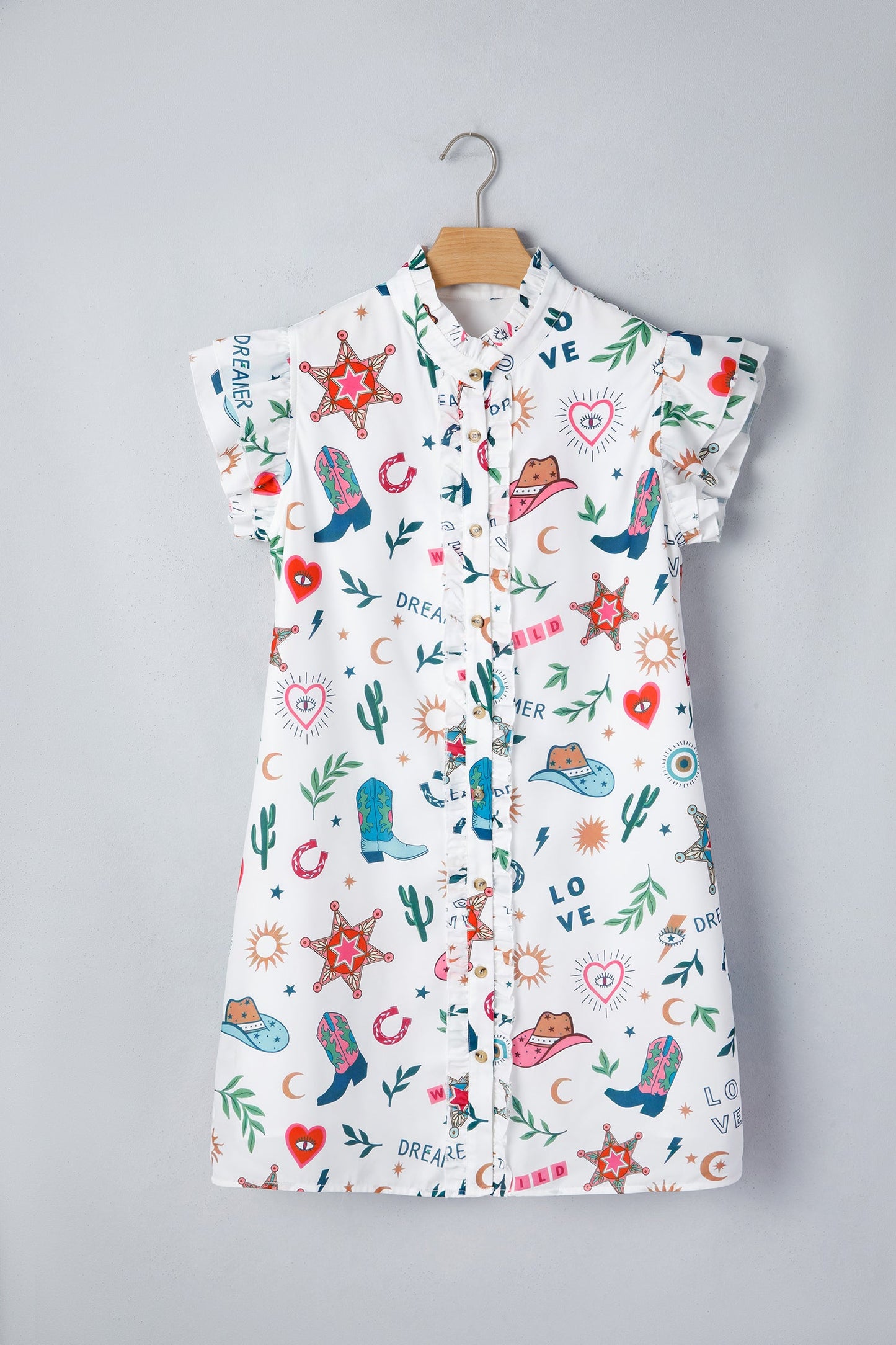 Wild West Darling Mini Dress