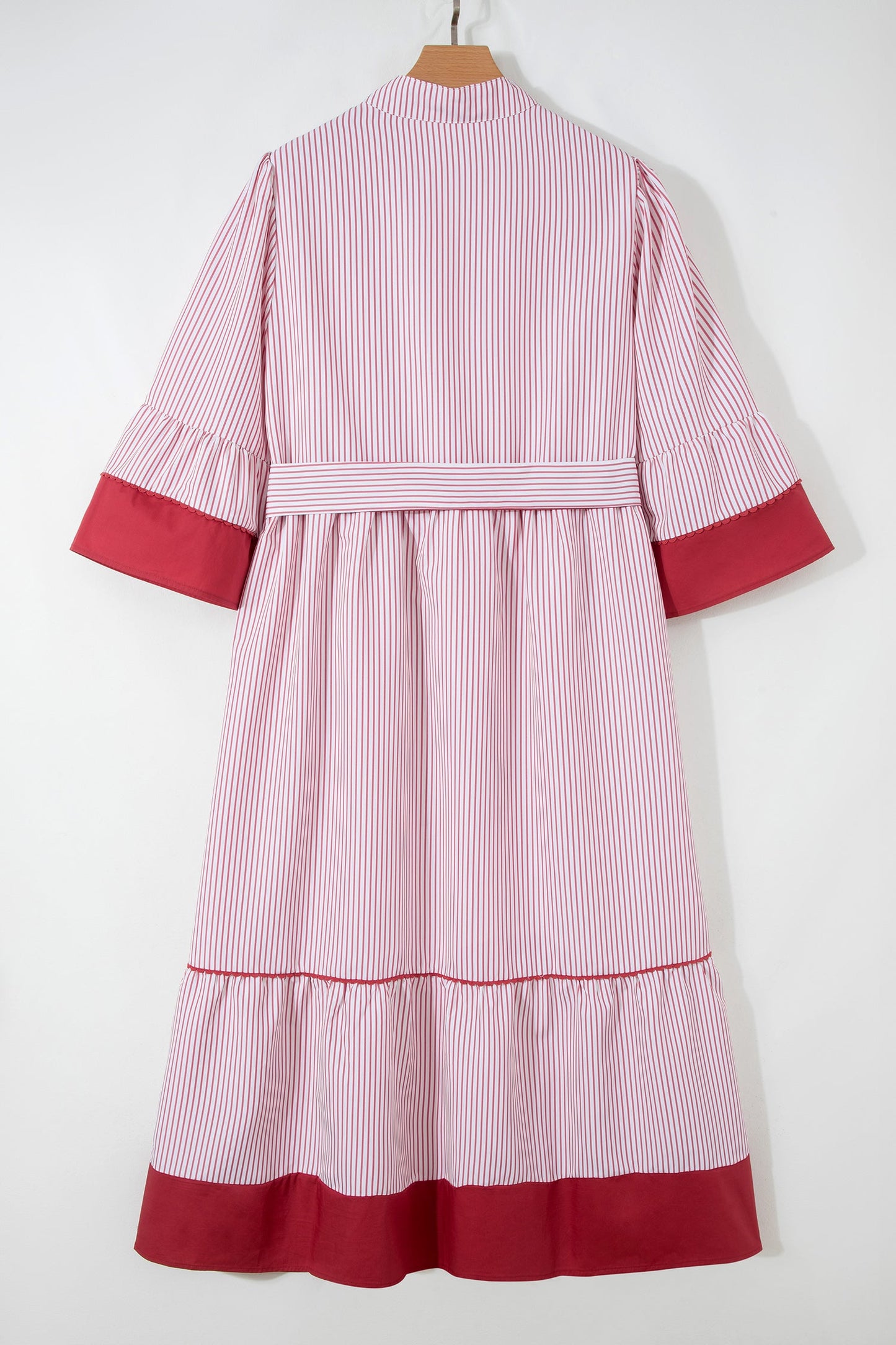 Southern Charm Pinstripe Midi Dress