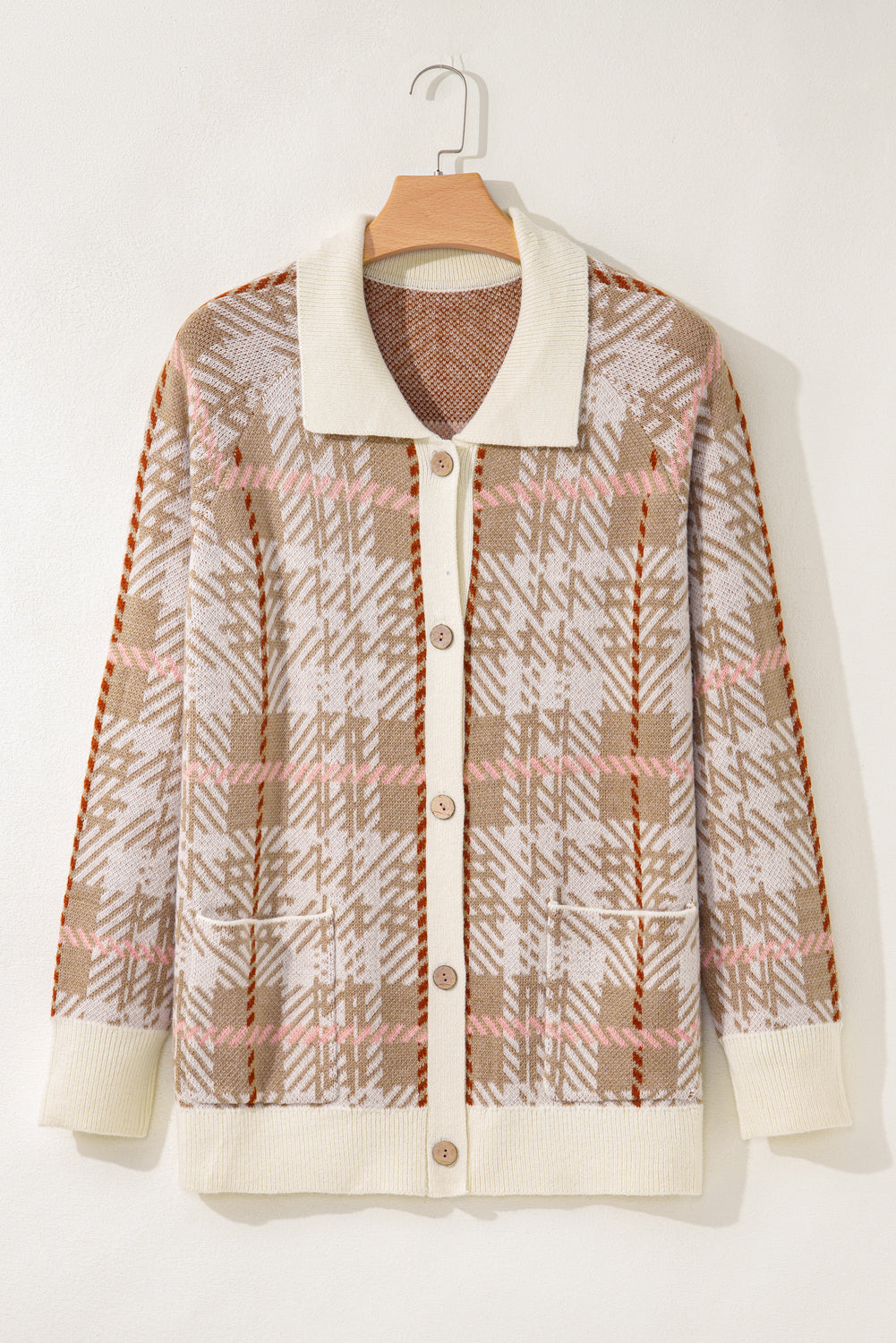Autumn Ranch Plaid Cardigan