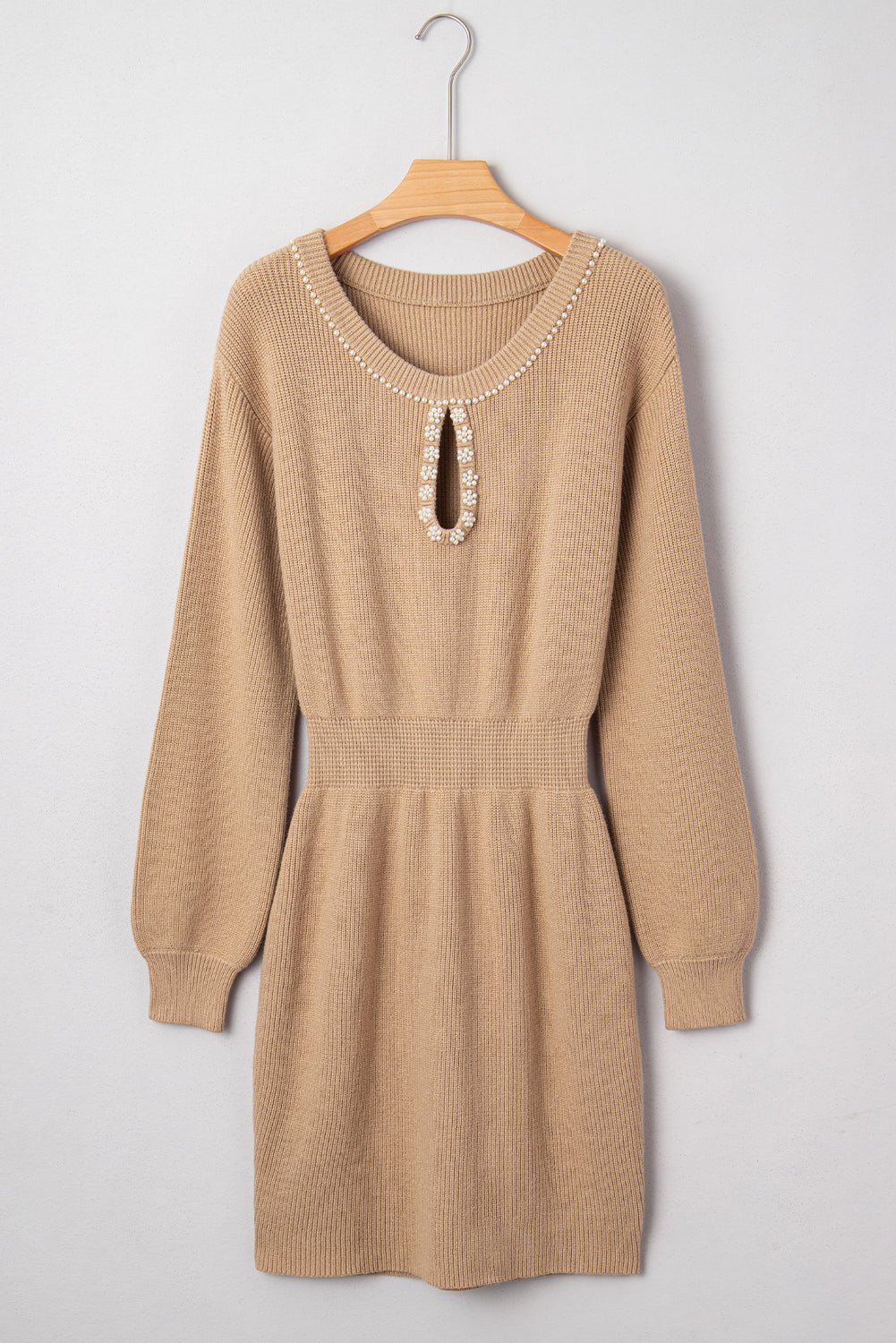 Pearl & Prairie Ribbed Sweater Dress