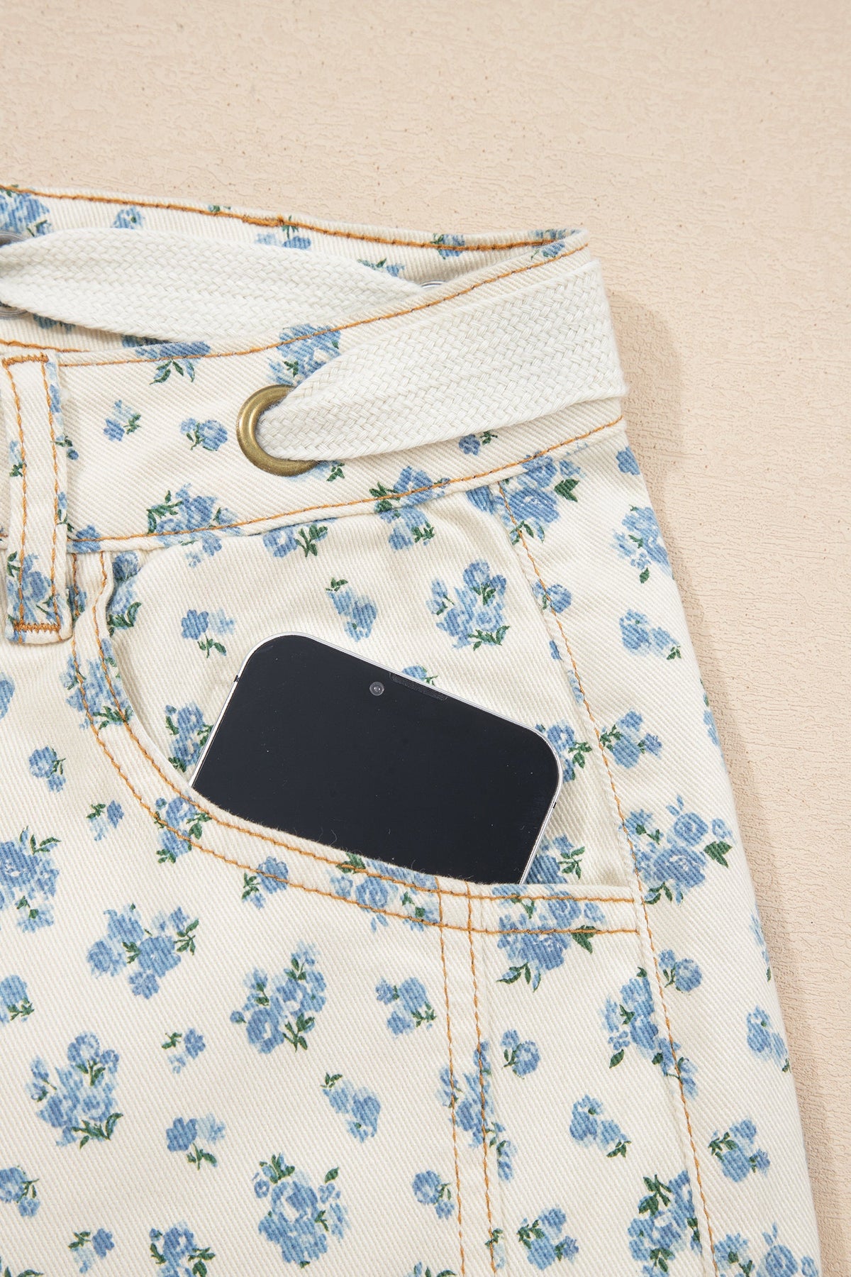 Wildflower Way Barrel Jeans