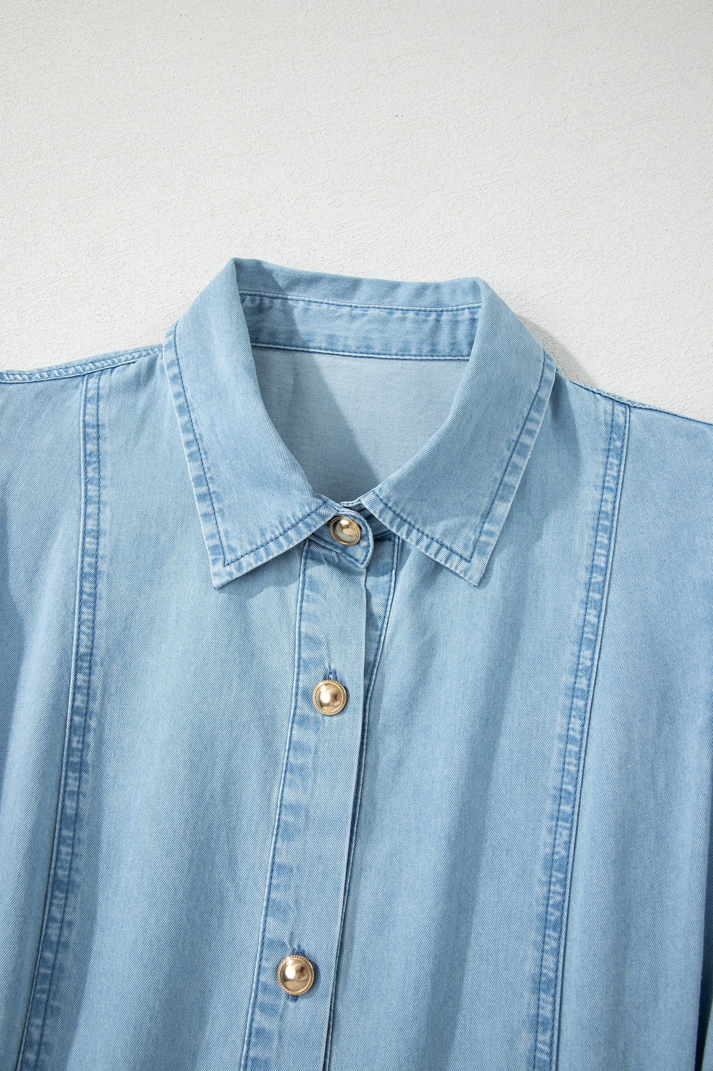 The Stockyards Denim Midi Dress