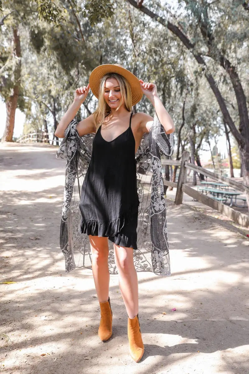 The Prairie Lace Kimono