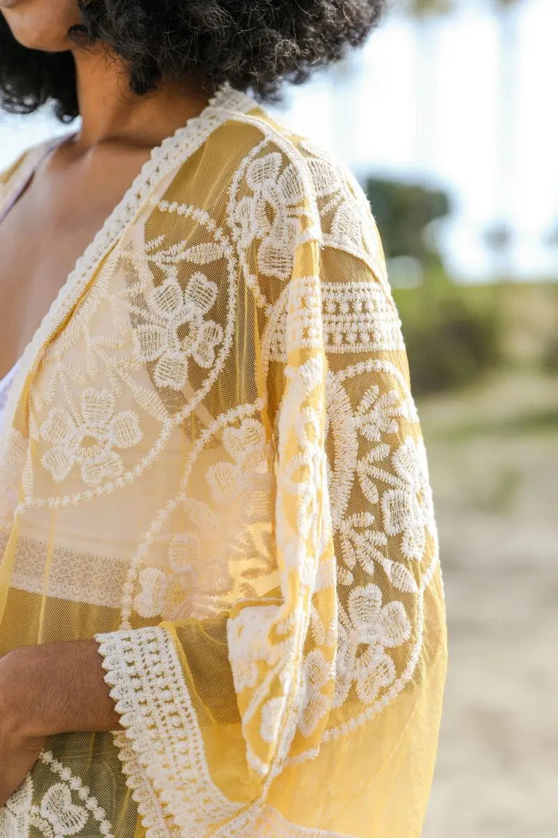 The Prairie Lace Kimono