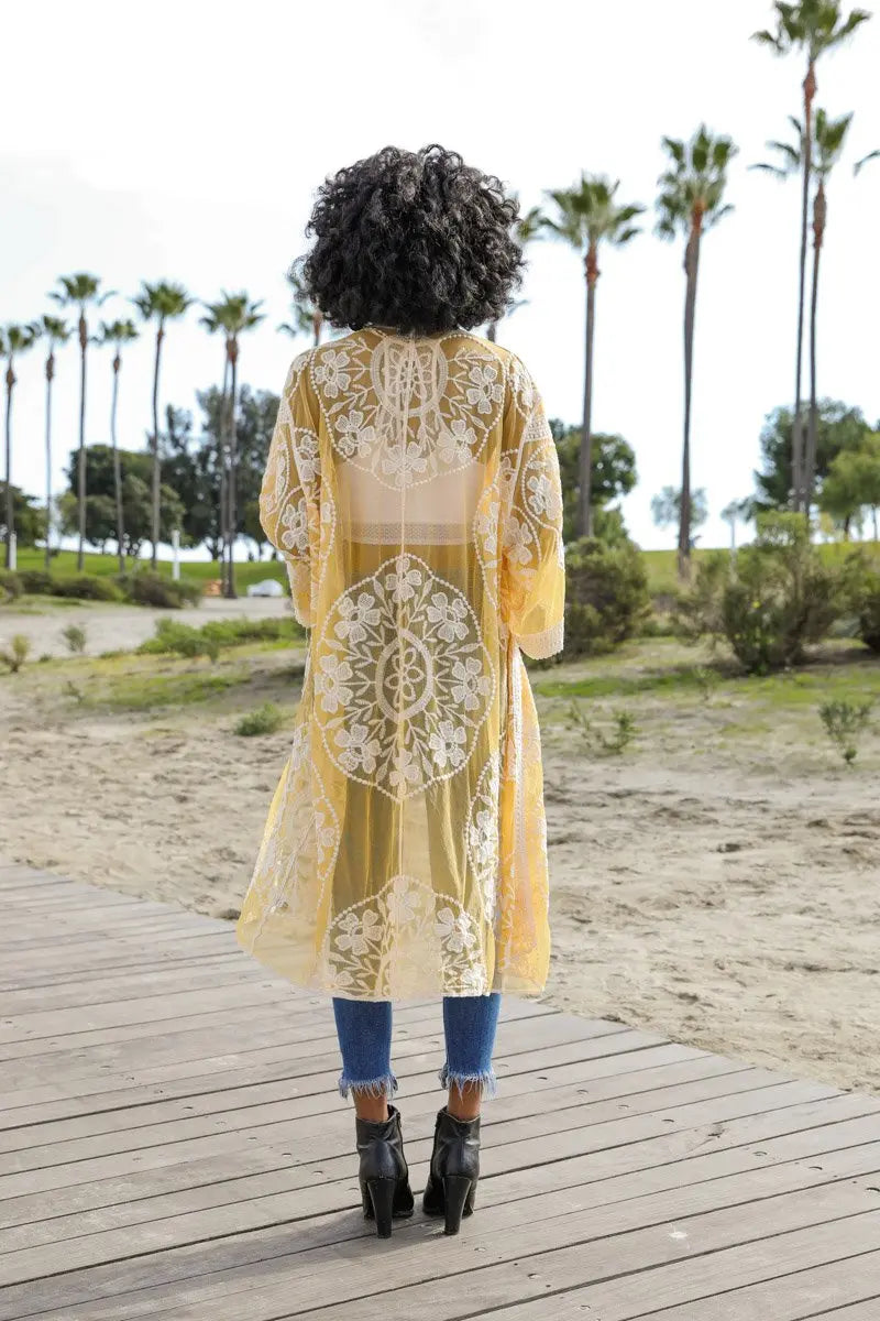 The Prairie Lace Kimono